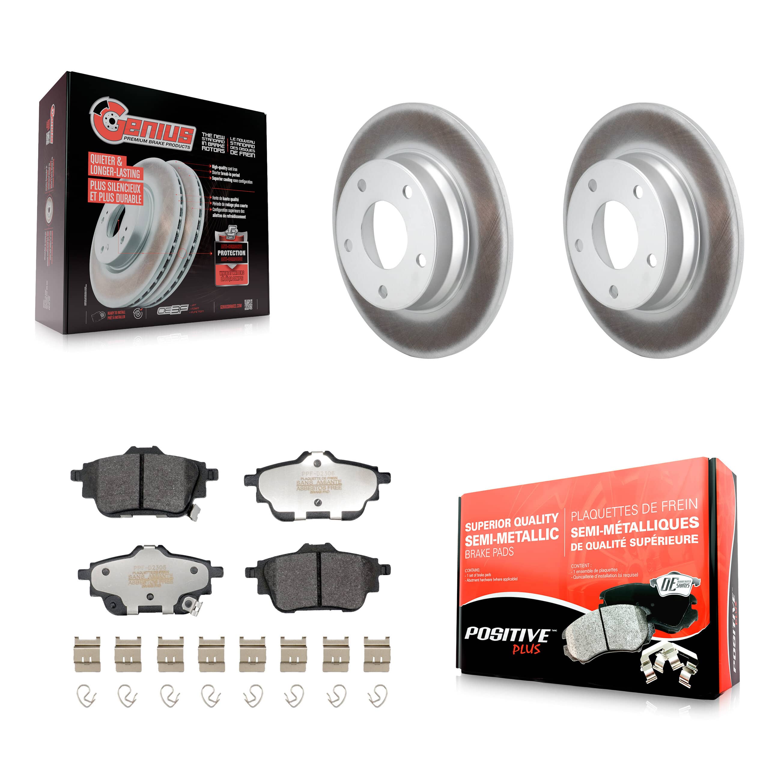 Transit Auto - KGF-103056 - Rear Disc Brake Kits