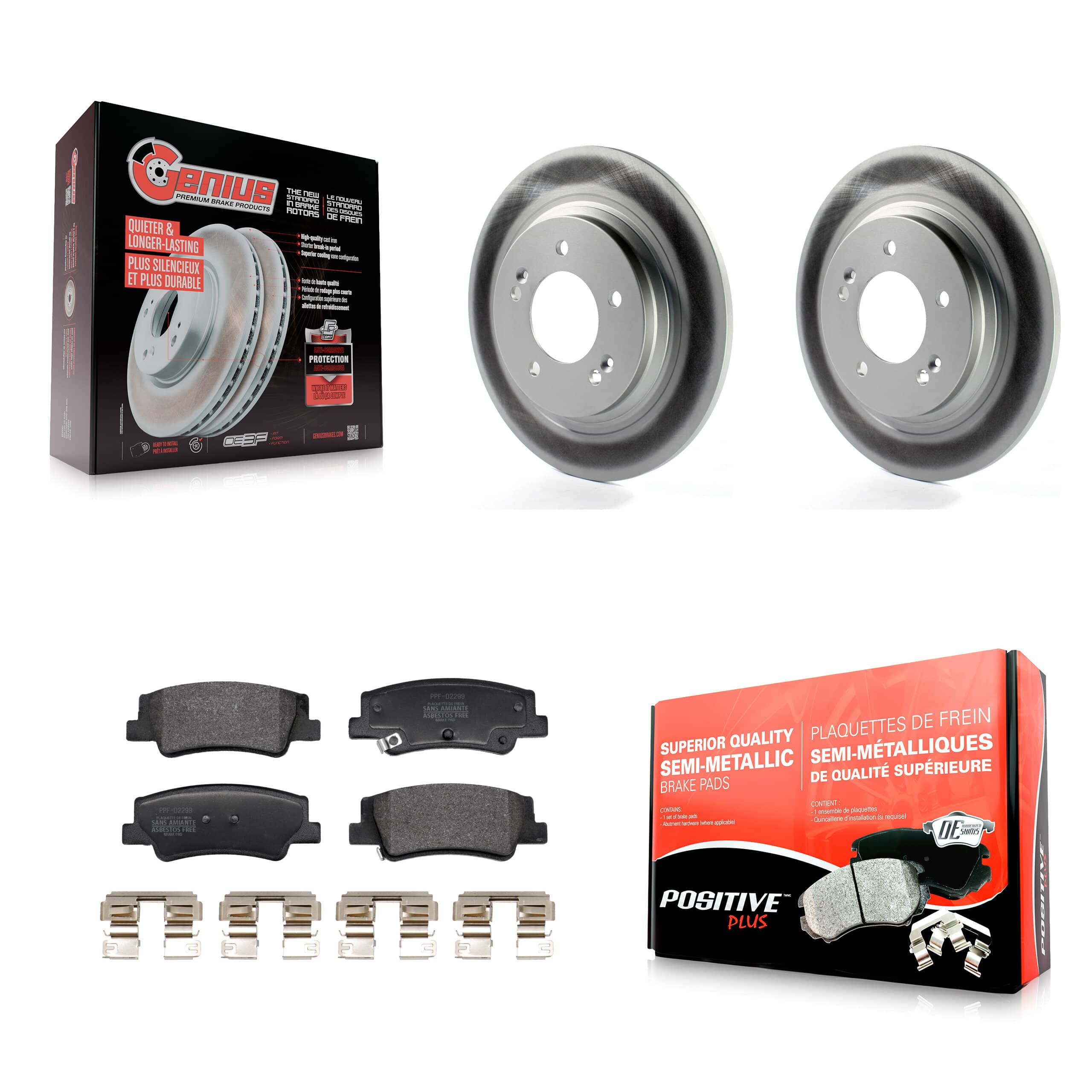 Transit Auto - KGF-103058 - Rear Disc Brake Kits