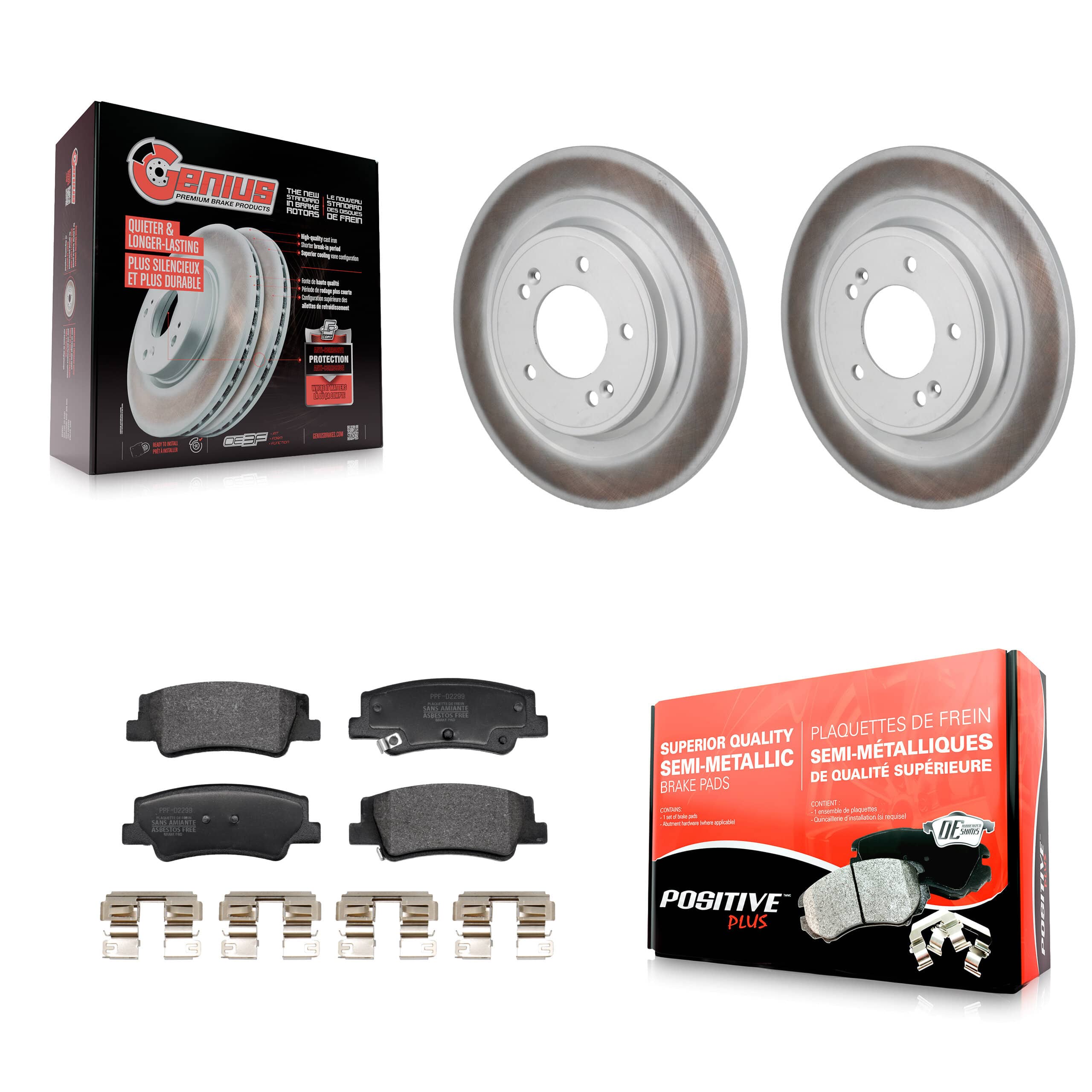 Transit Auto - KGF-103306 - Rear Disc Brake Kits