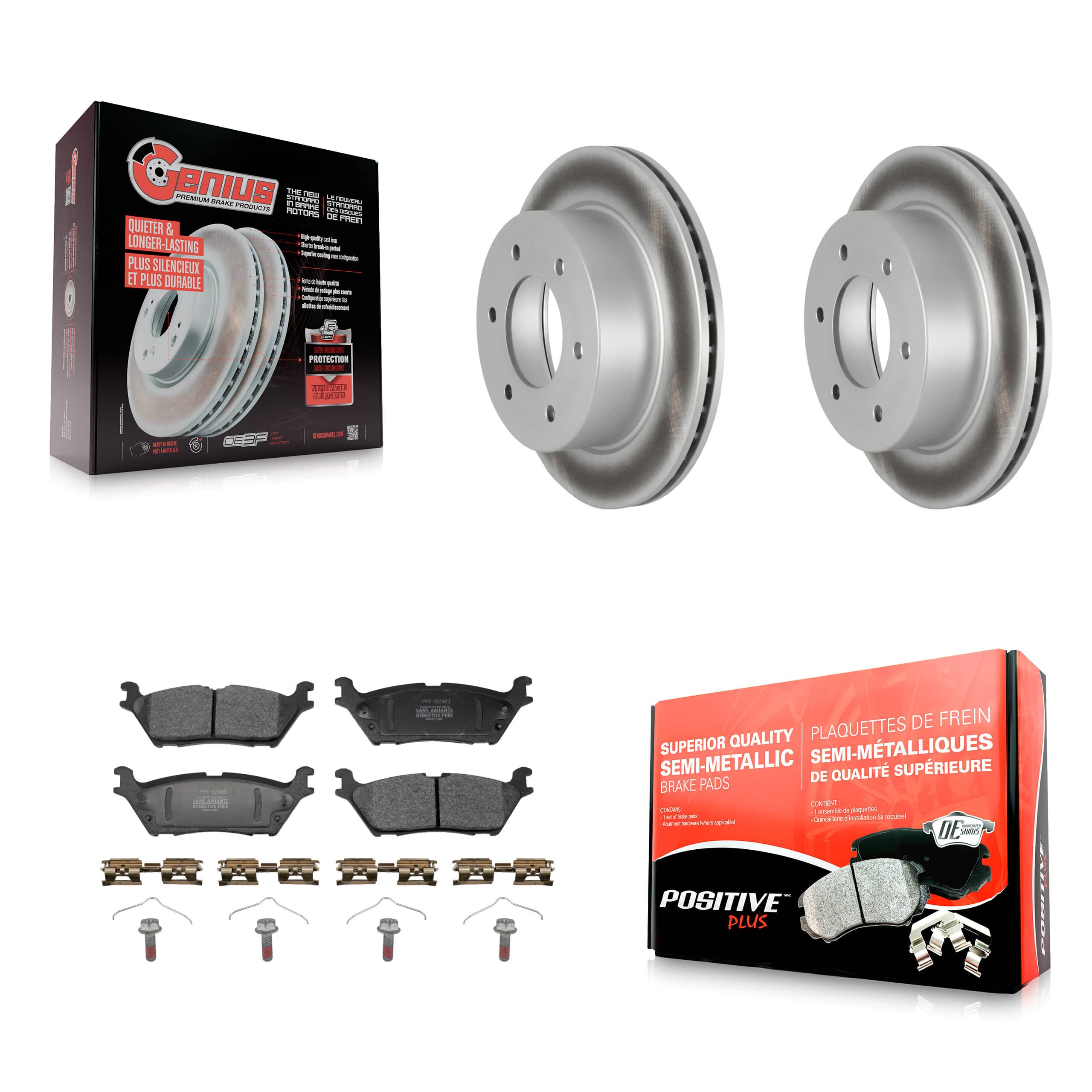 Transit Auto - KGF-103315 - Rear Disc Brake Kits