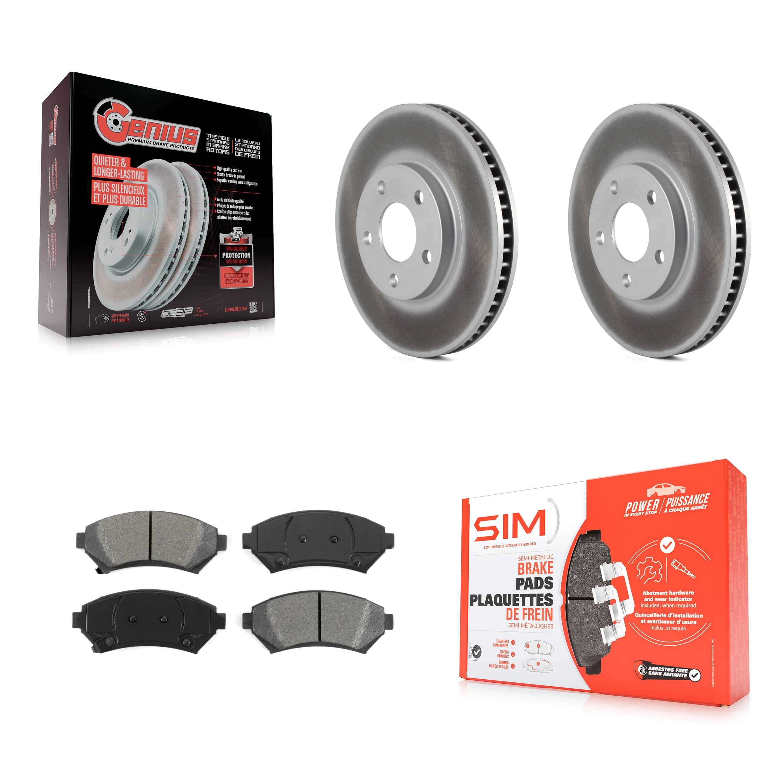 Transit Auto - KGS-100008 - Front Disc Brake Kits
