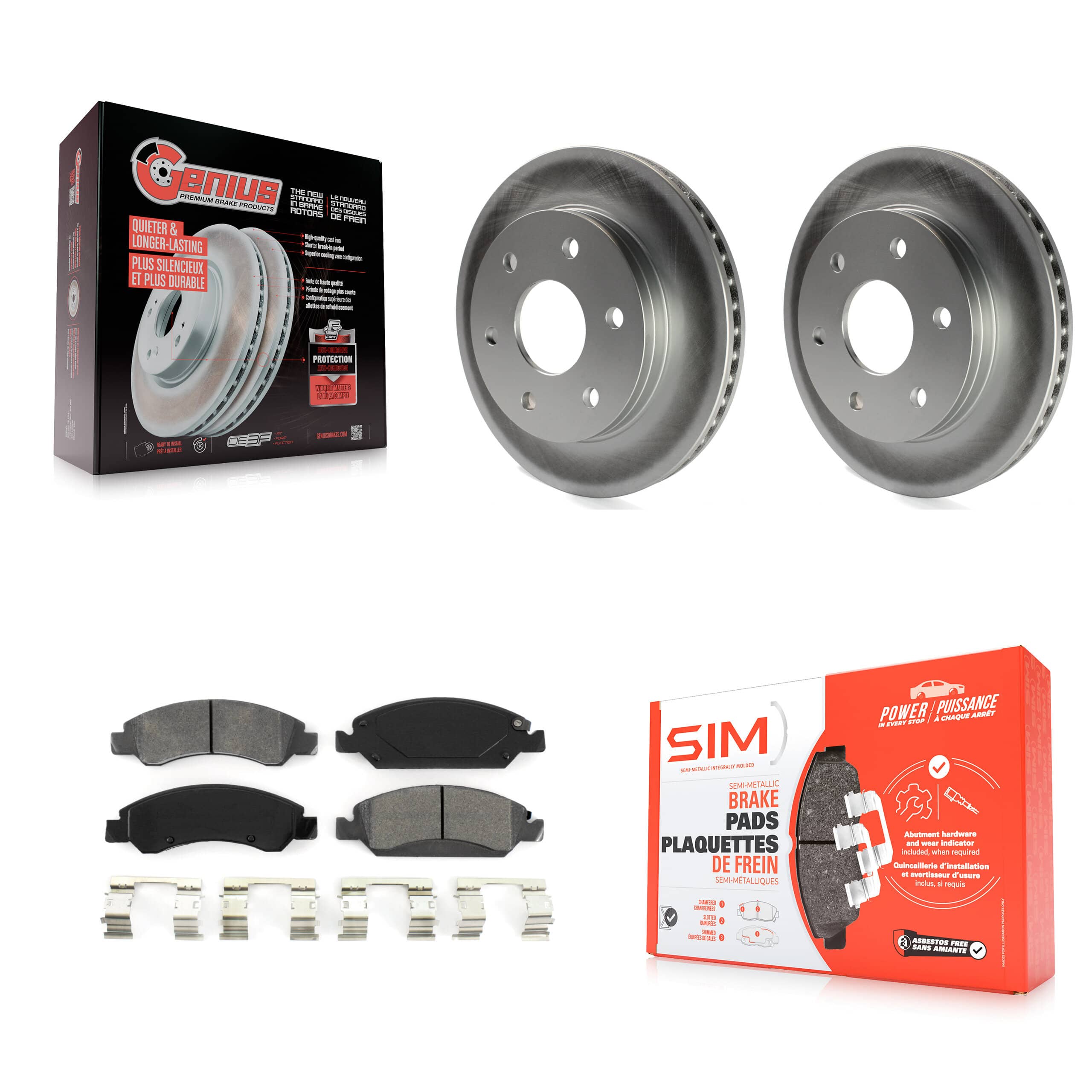 Transit Auto - KGS-100011 - Front Disc Brake Kits