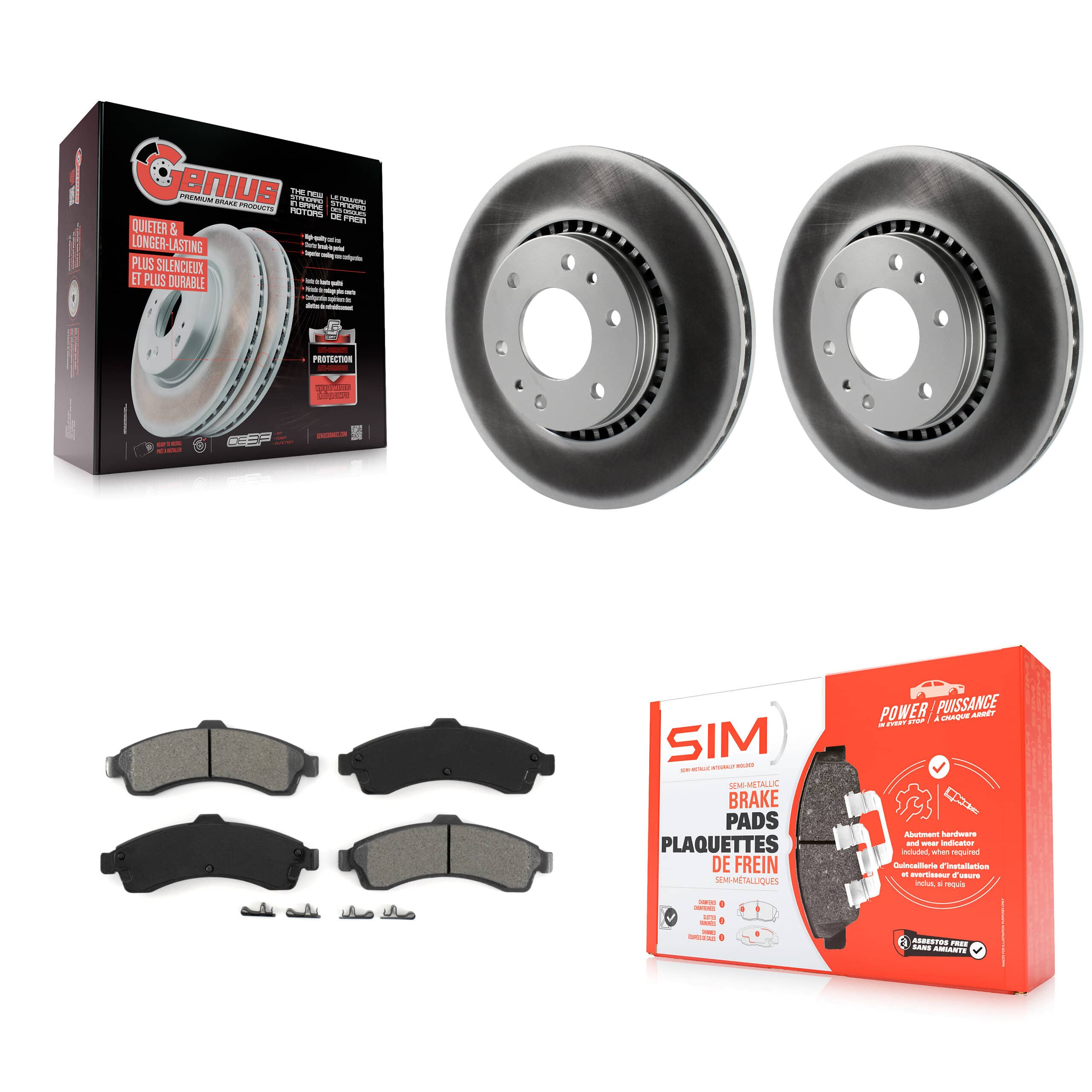 Transit Auto - KGS-100020 - Front Disc Brake Kits