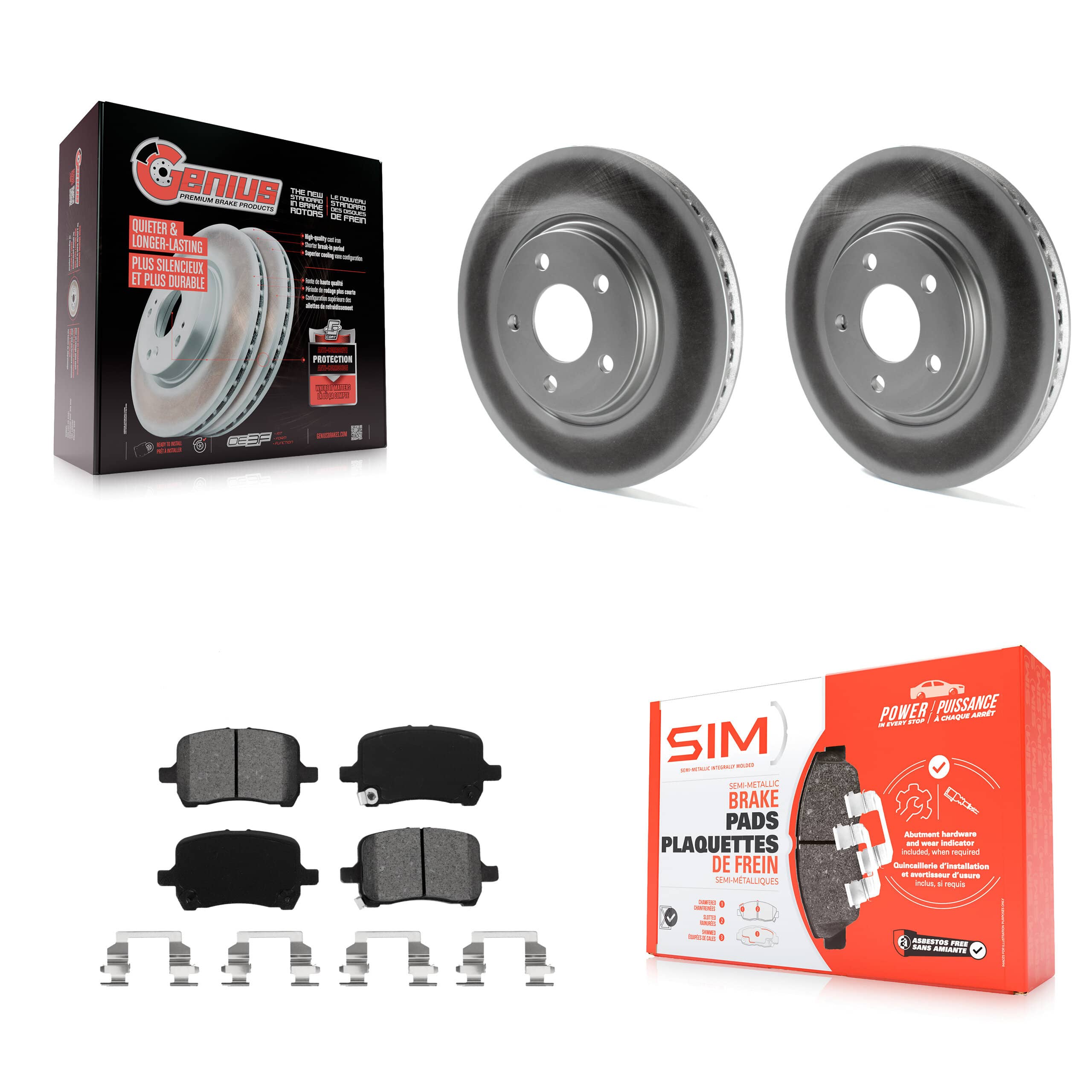 Transit Auto - KGS-100025 - Front Disc Brake Kits