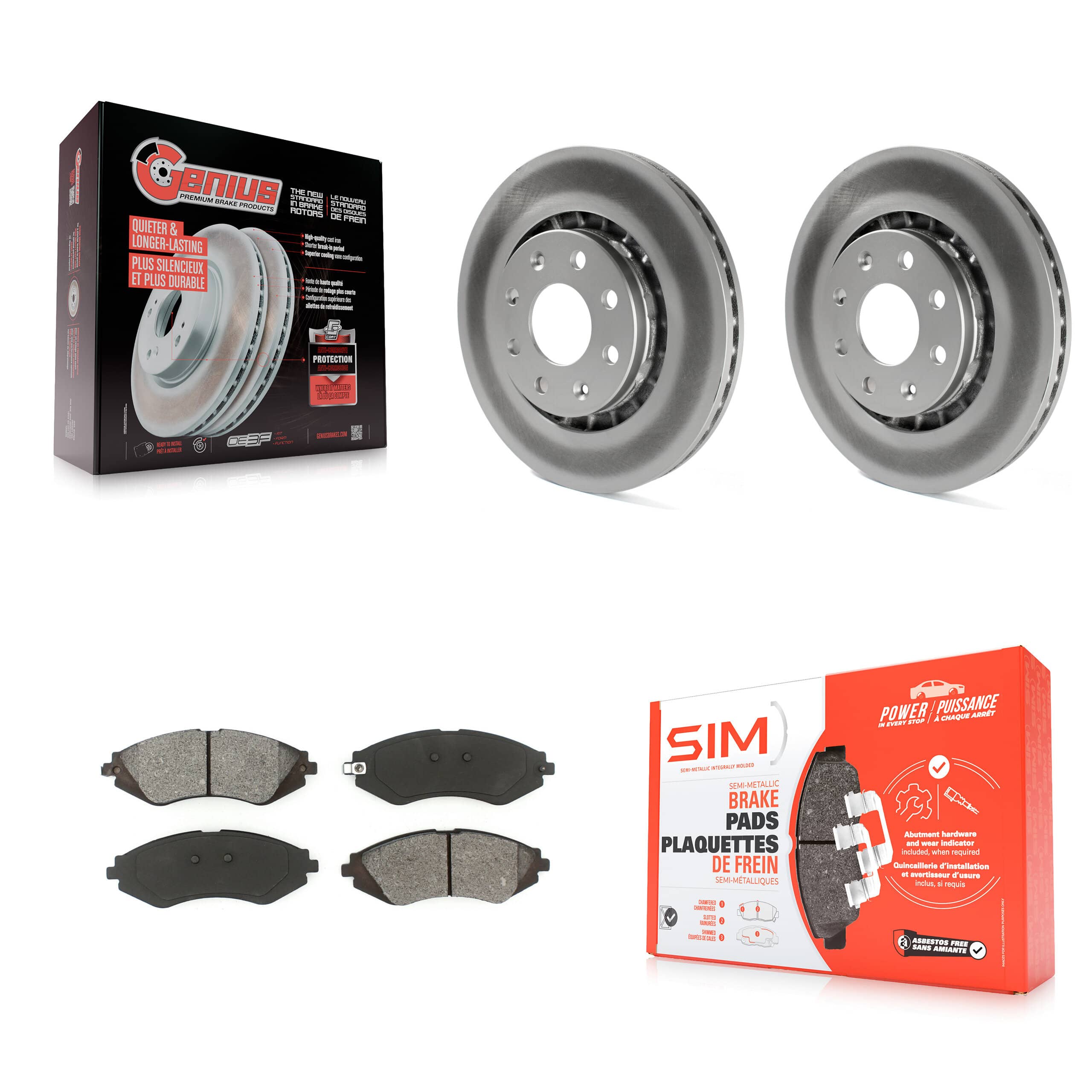 Transit Auto - KGS-100030 - Front Disc Brake Kits