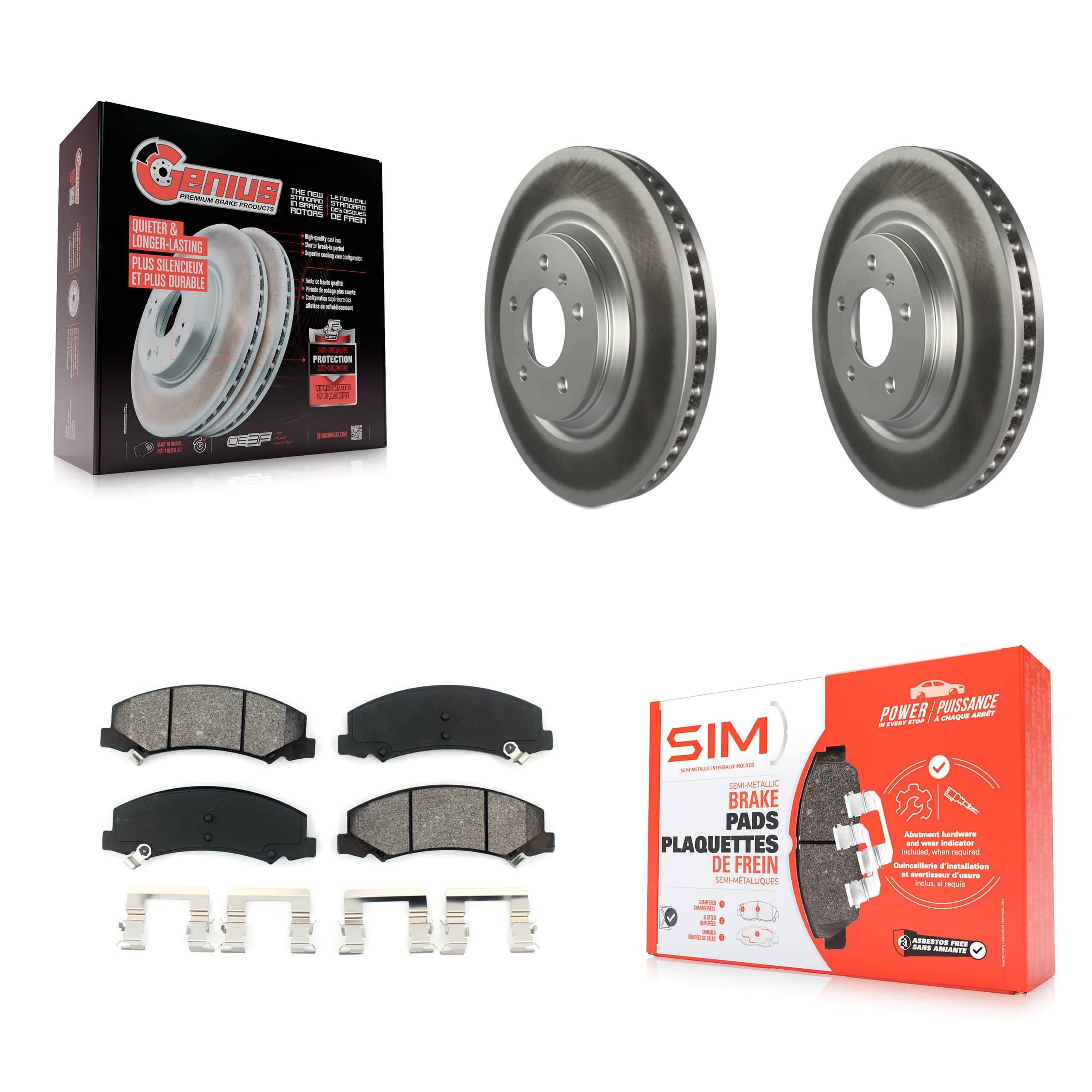 Transit Auto - KGS-100043 - Front Disc Brake Kits