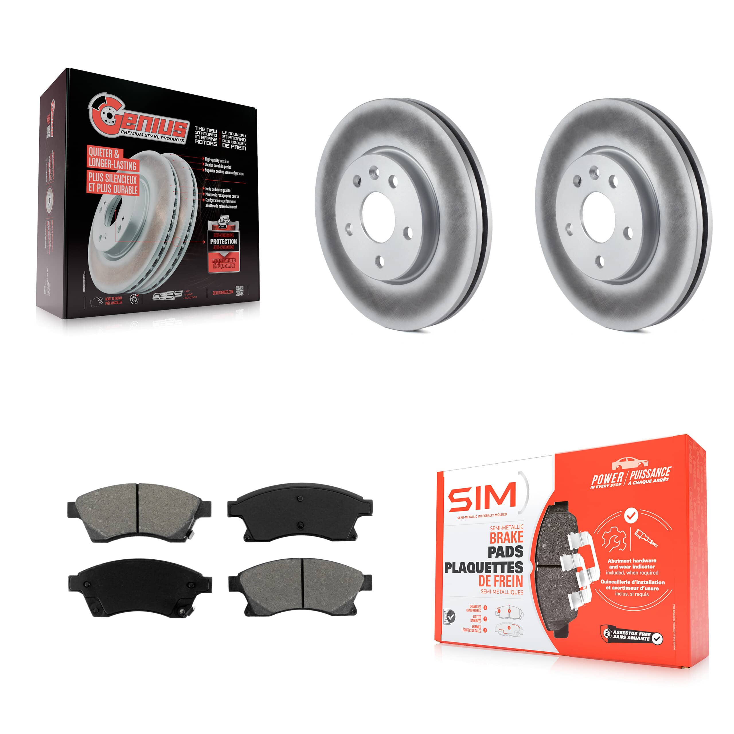 Transit Auto - KGS-100056 - Front Disc Brake Kits