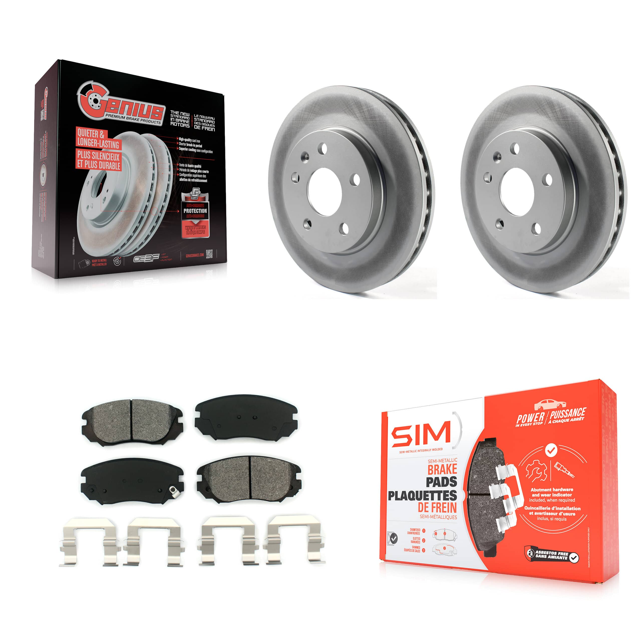 Transit Auto - KGS-100057 - Front Disc Brake Kits
