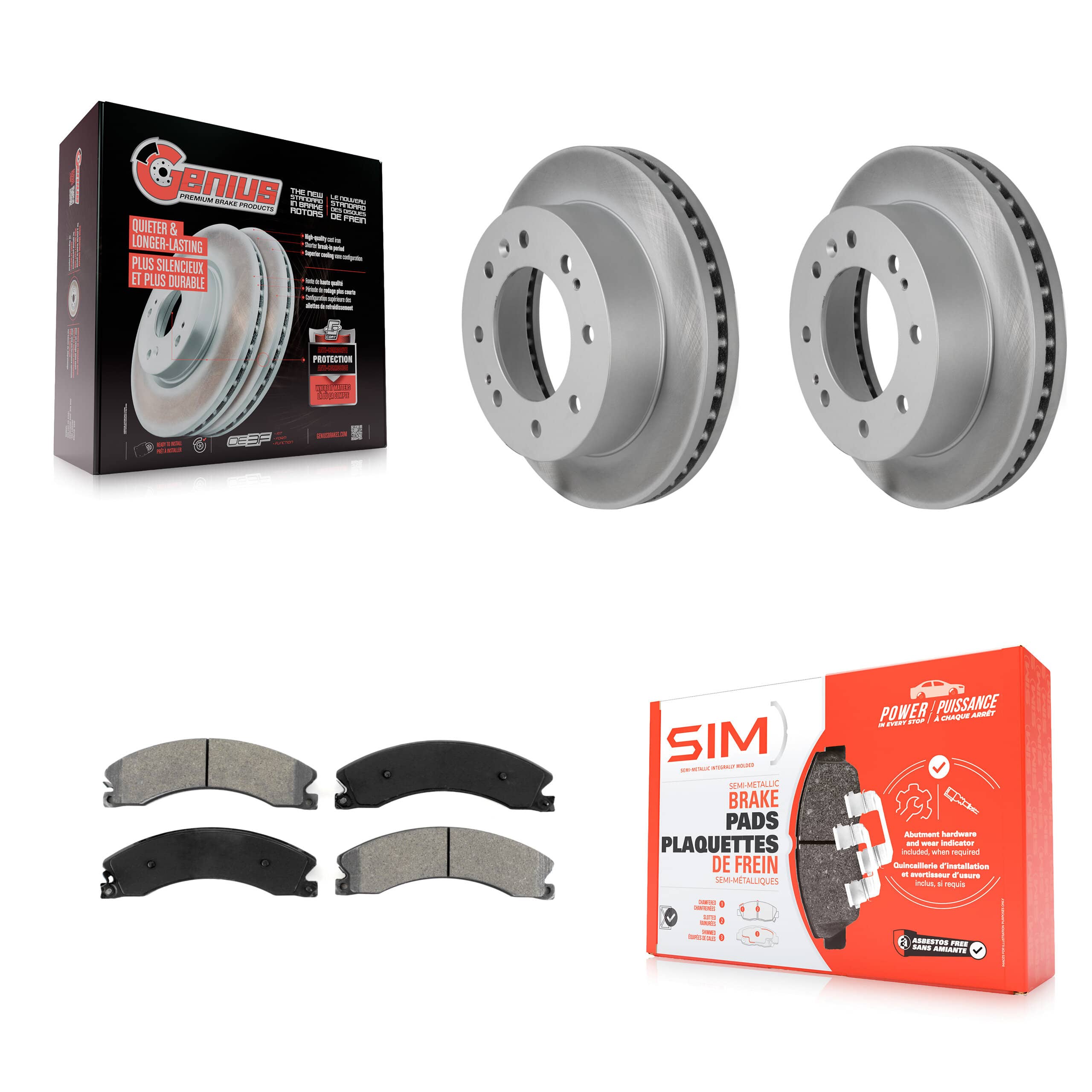Transit Auto - KGS-100059 - Front Disc Brake Kits