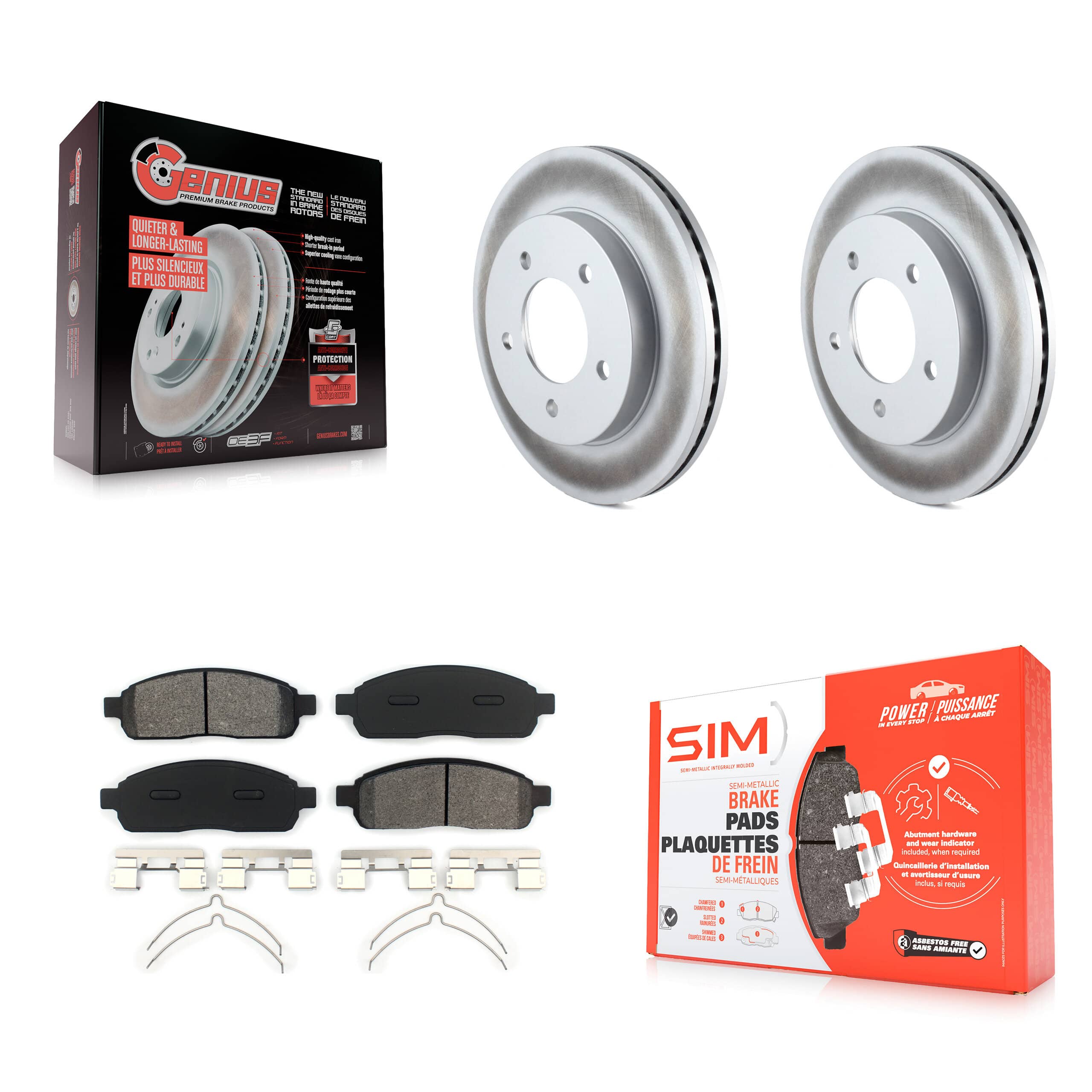 Transit Auto - KGS-100072 - Front Disc Brake Kits