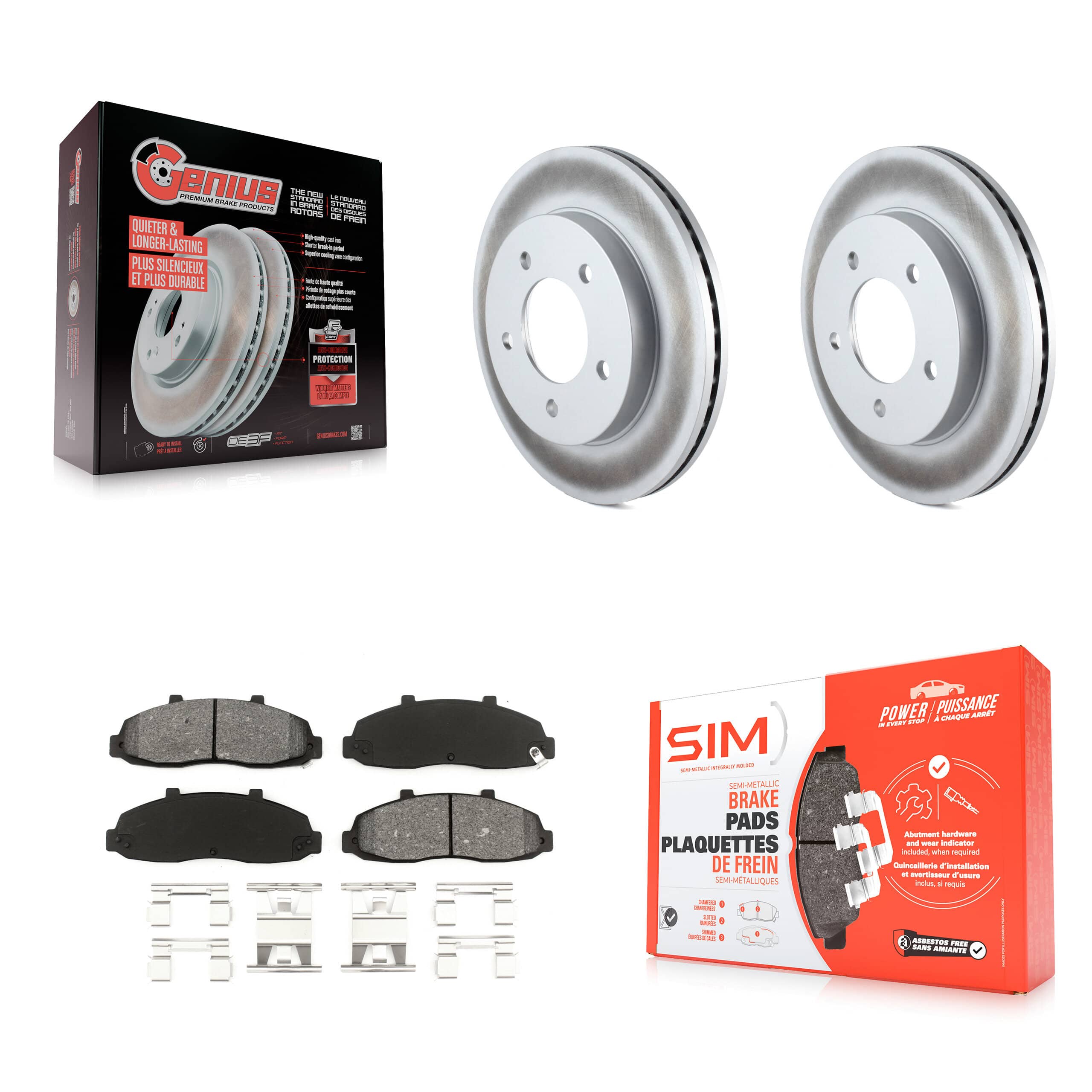 Transit Auto - KGS-100073 - Front Disc Brake Kits