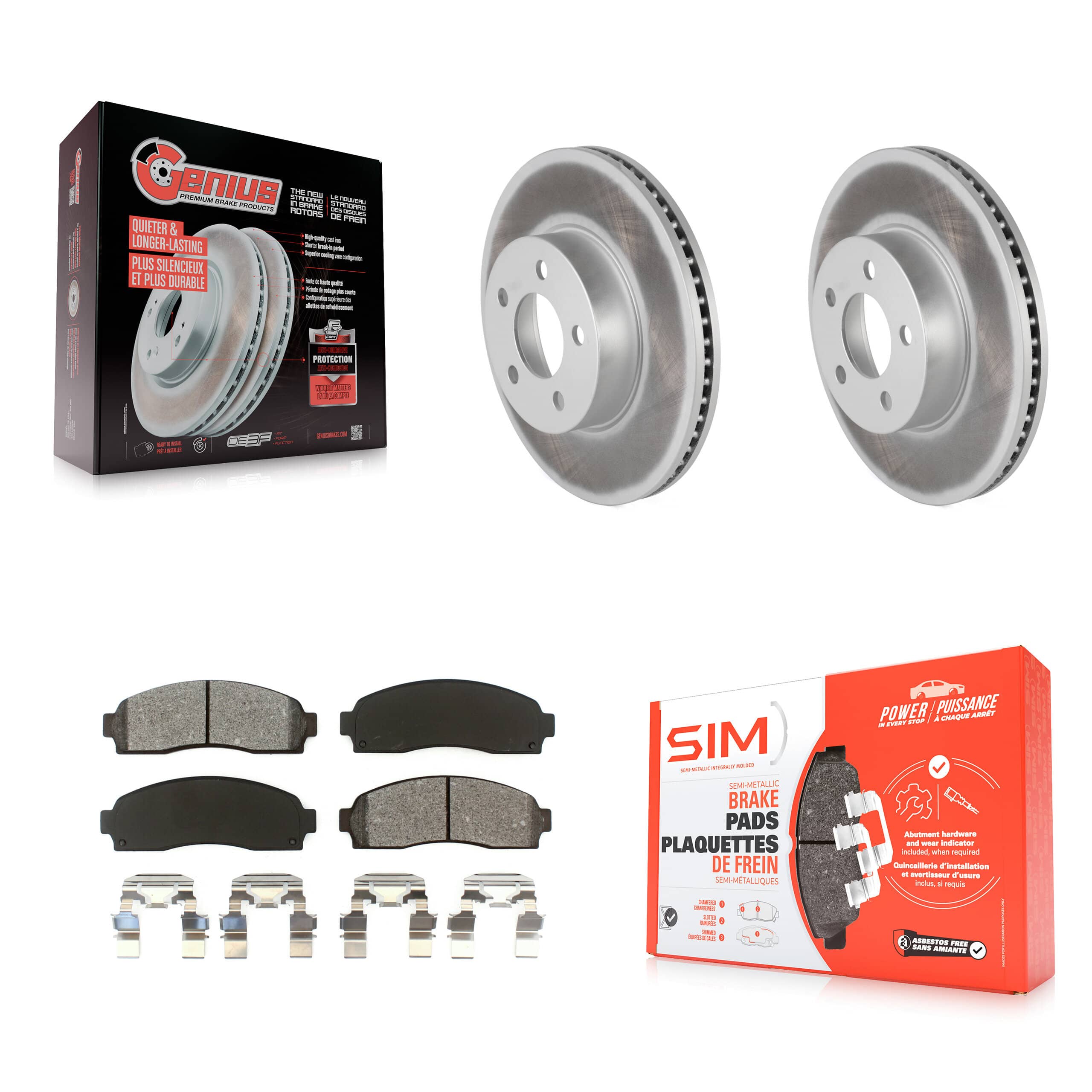 Transit Auto - KGS-100083 - Front Disc Brake Kits