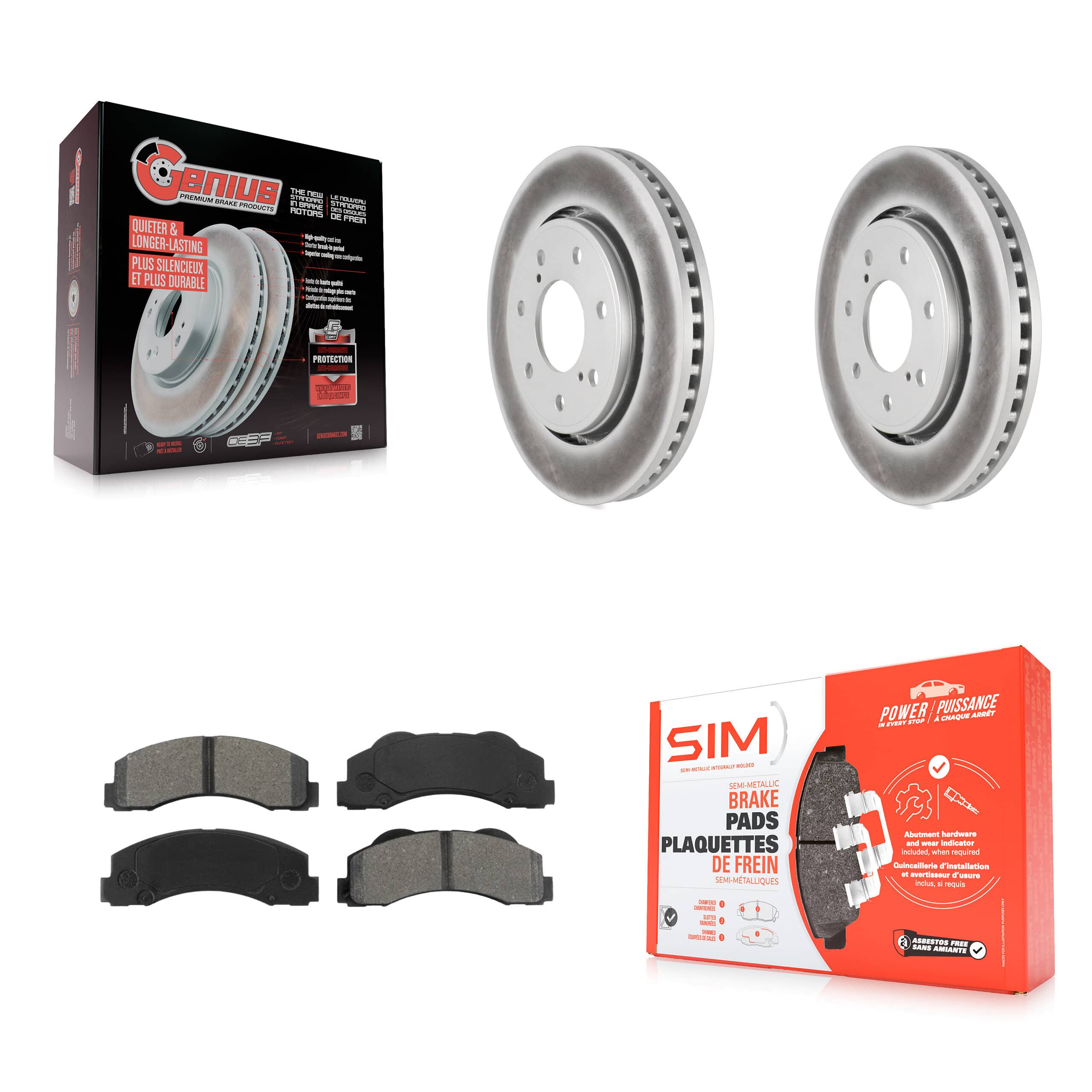 Transit Auto - KGS-100117 - Front Disc Brake Kits