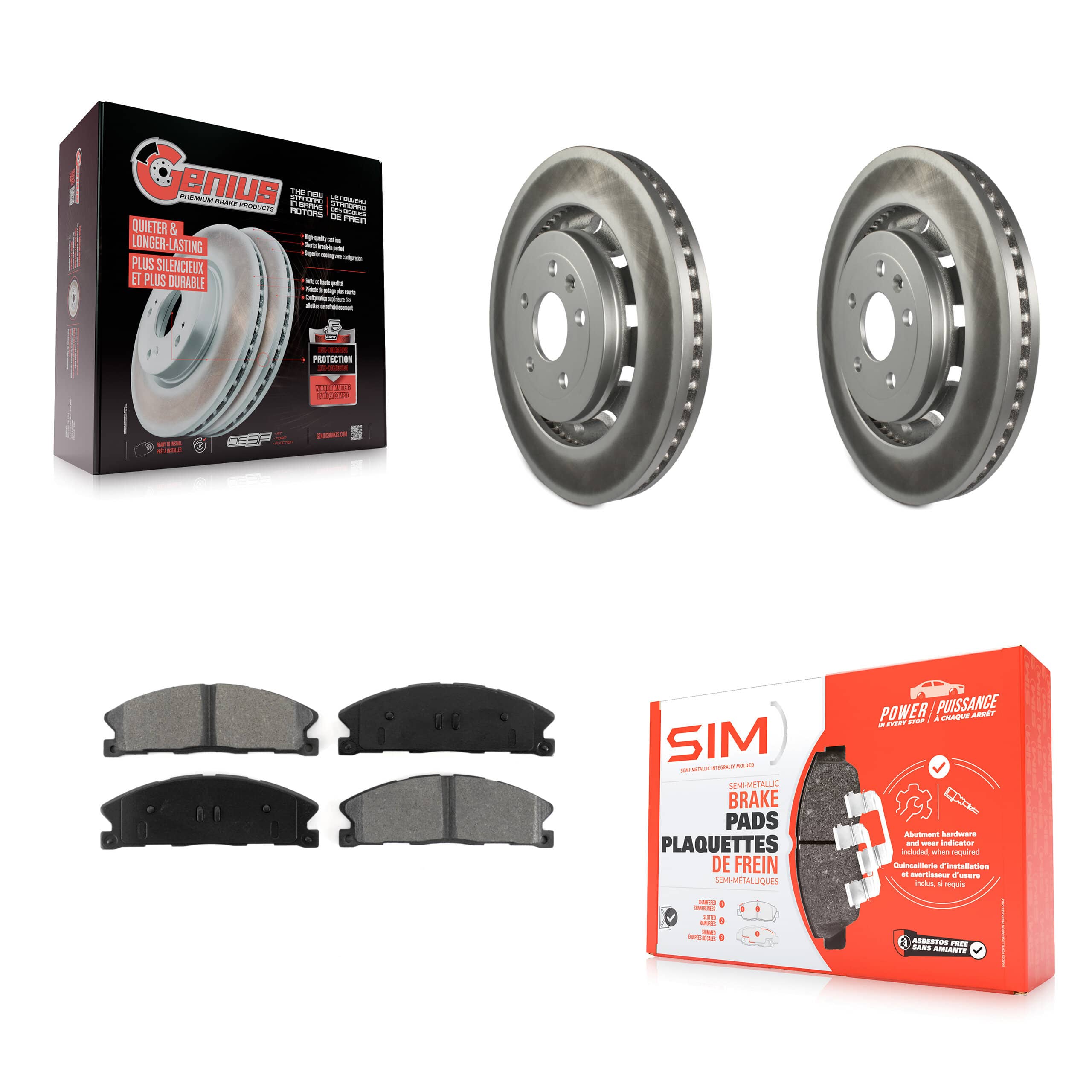 Transit Auto - KGS-100121 - Front Disc Brake Kits