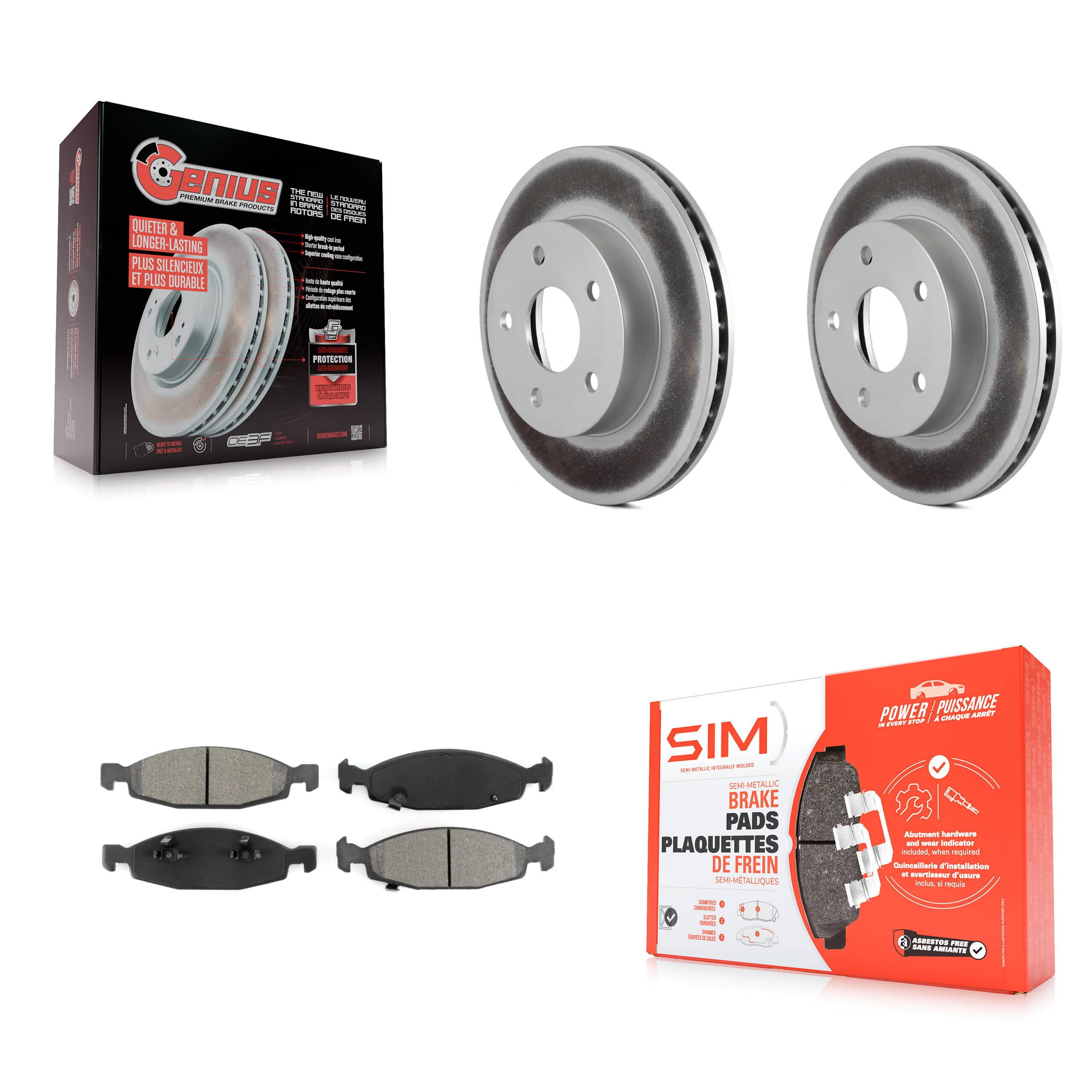 Transit Auto - KGS-100132 - Front Disc Brake Kits