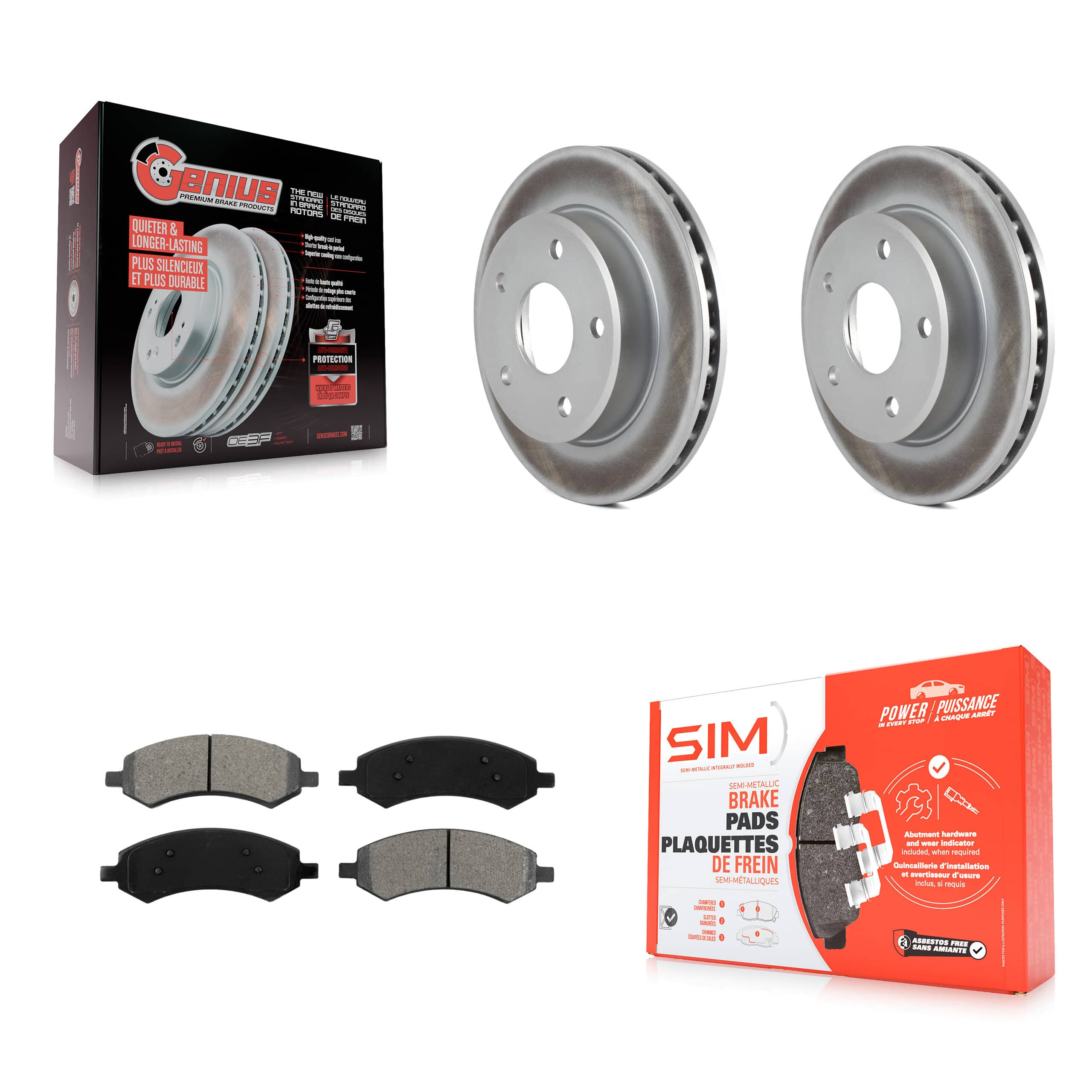Transit Auto - KGS-100153 - Front Disc Brake Kits