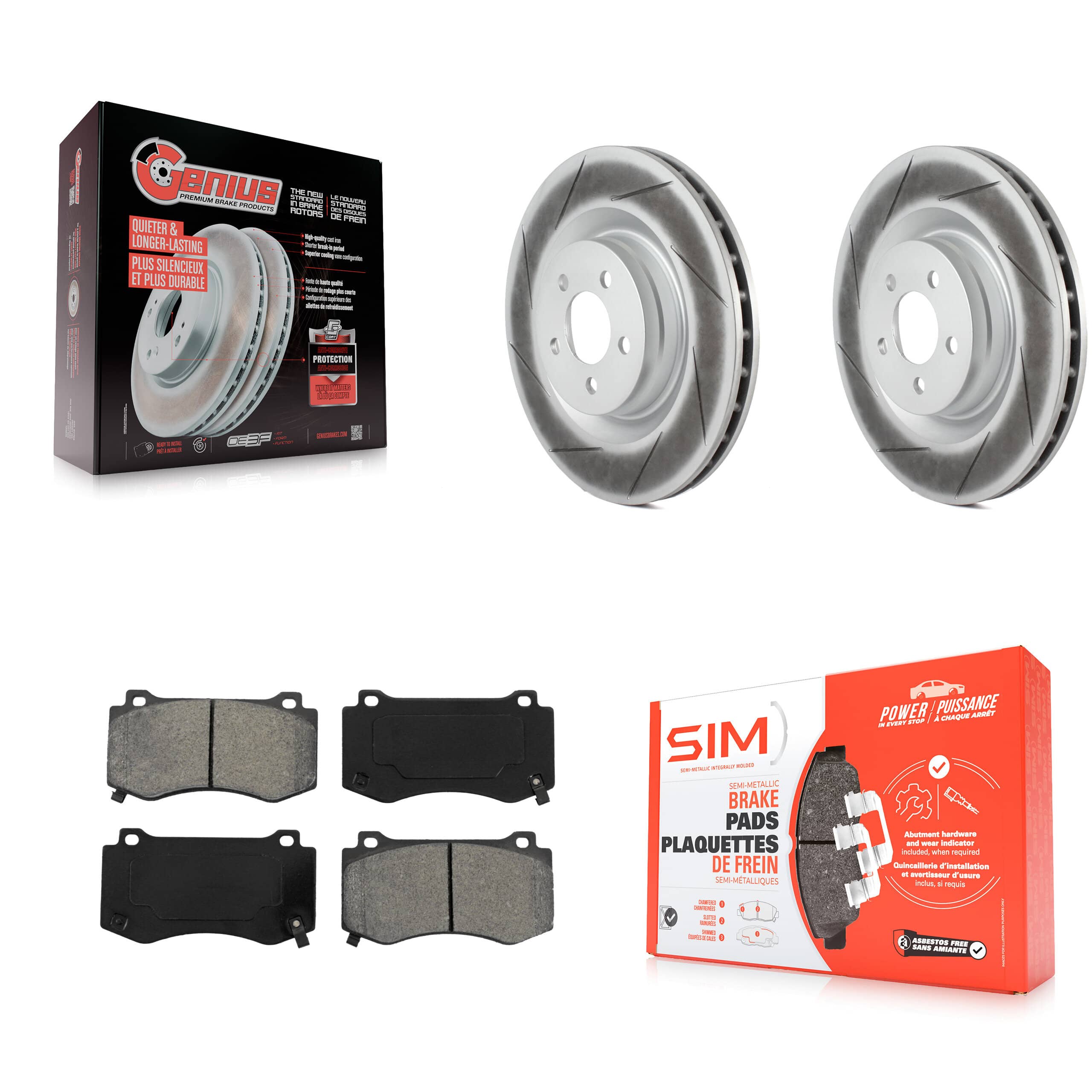 Transit Auto - KGS-100155 - Front Disc Brake Kits