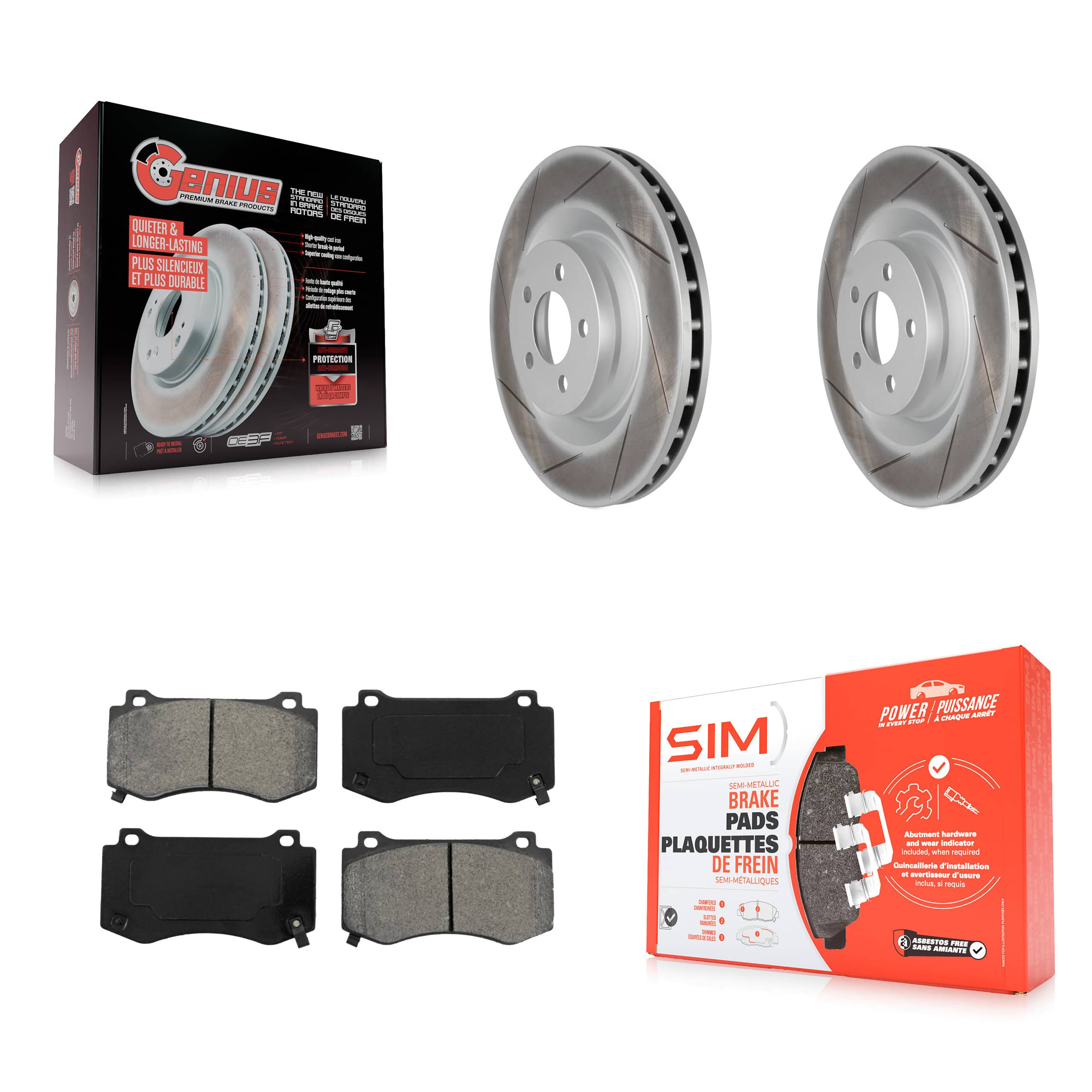 Transit Auto - KGS-100163 - Front Disc Brake Kits