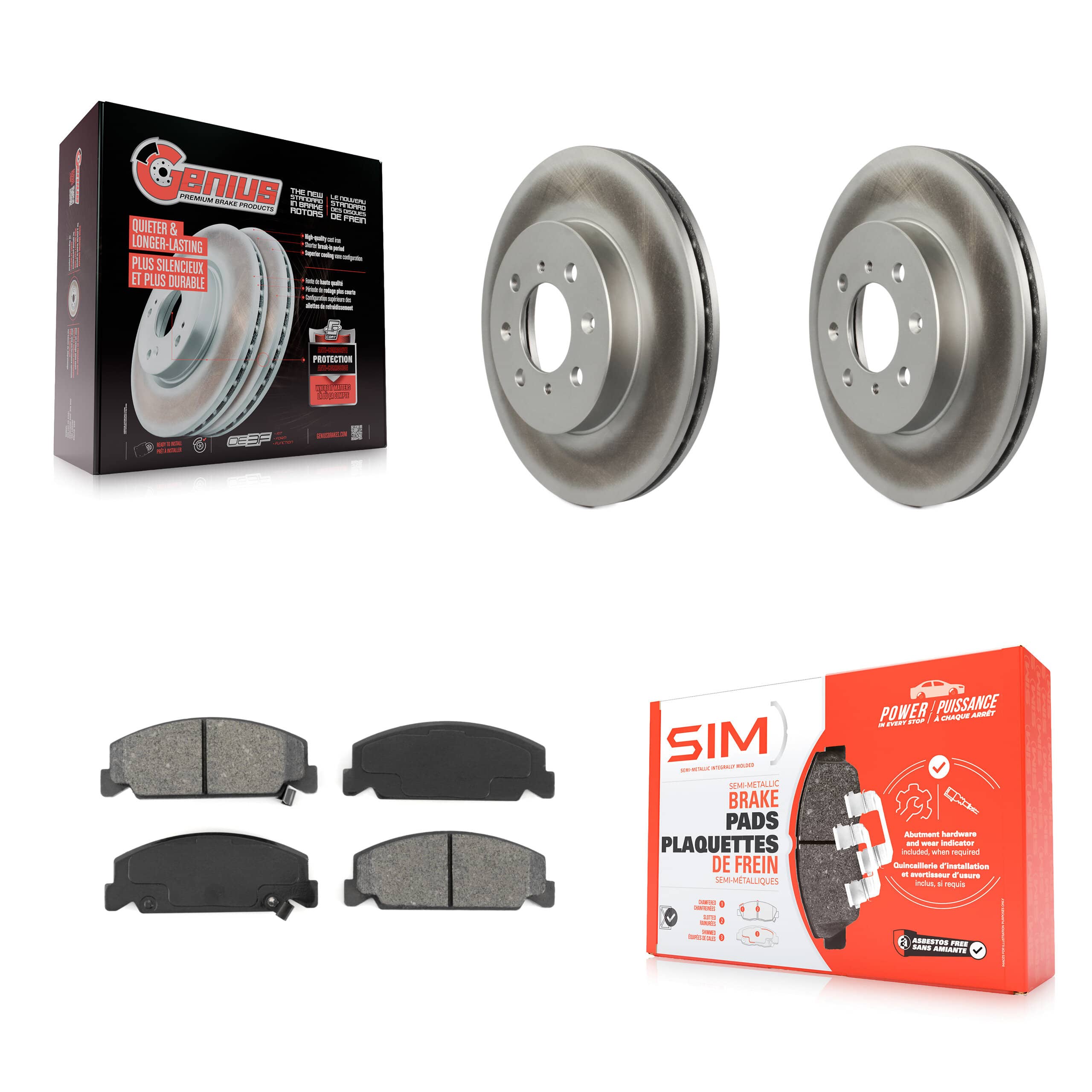 Transit Auto - KGS-100175 - Front Disc Brake Kits