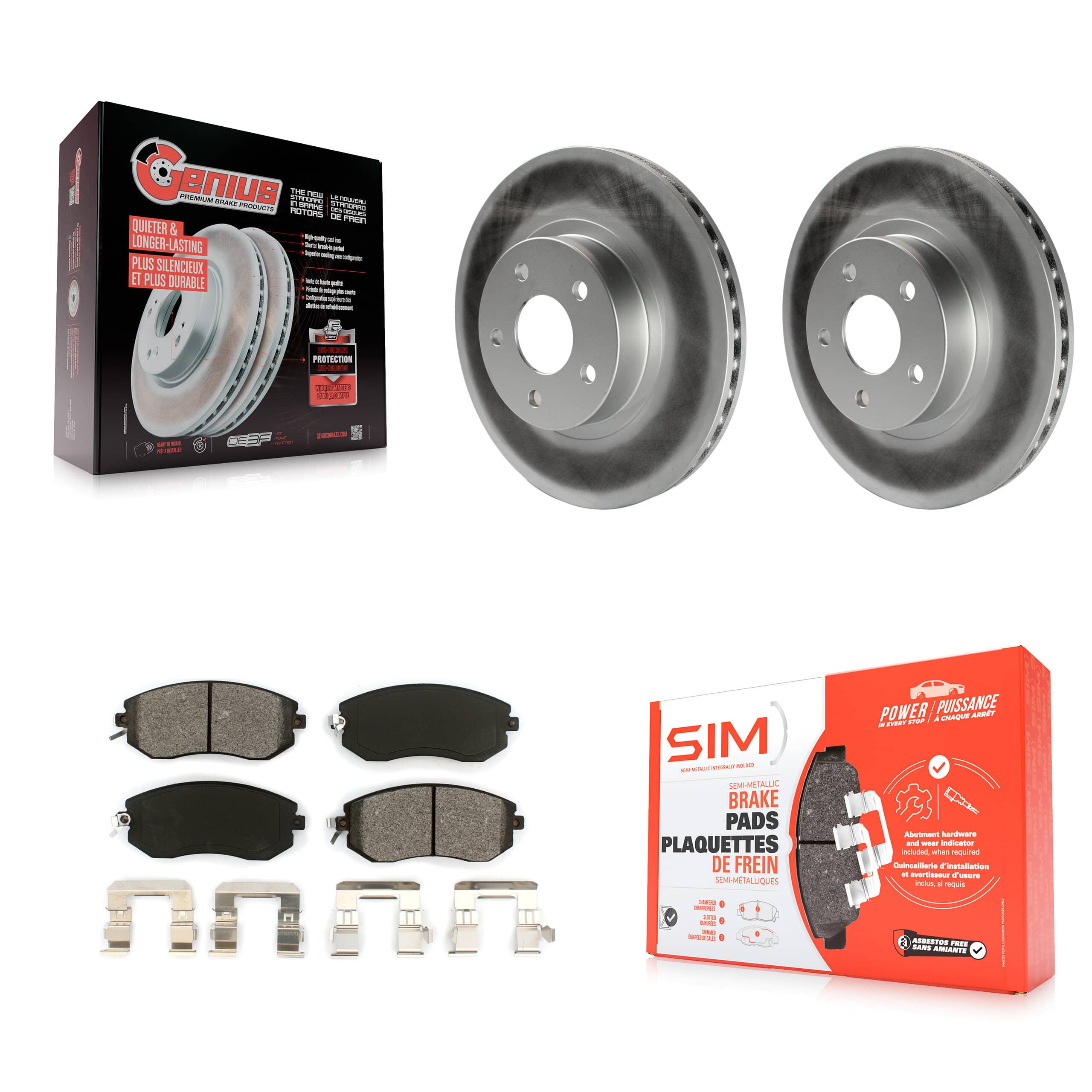 Transit Auto - KGS-100197 - Front Disc Brake Kits