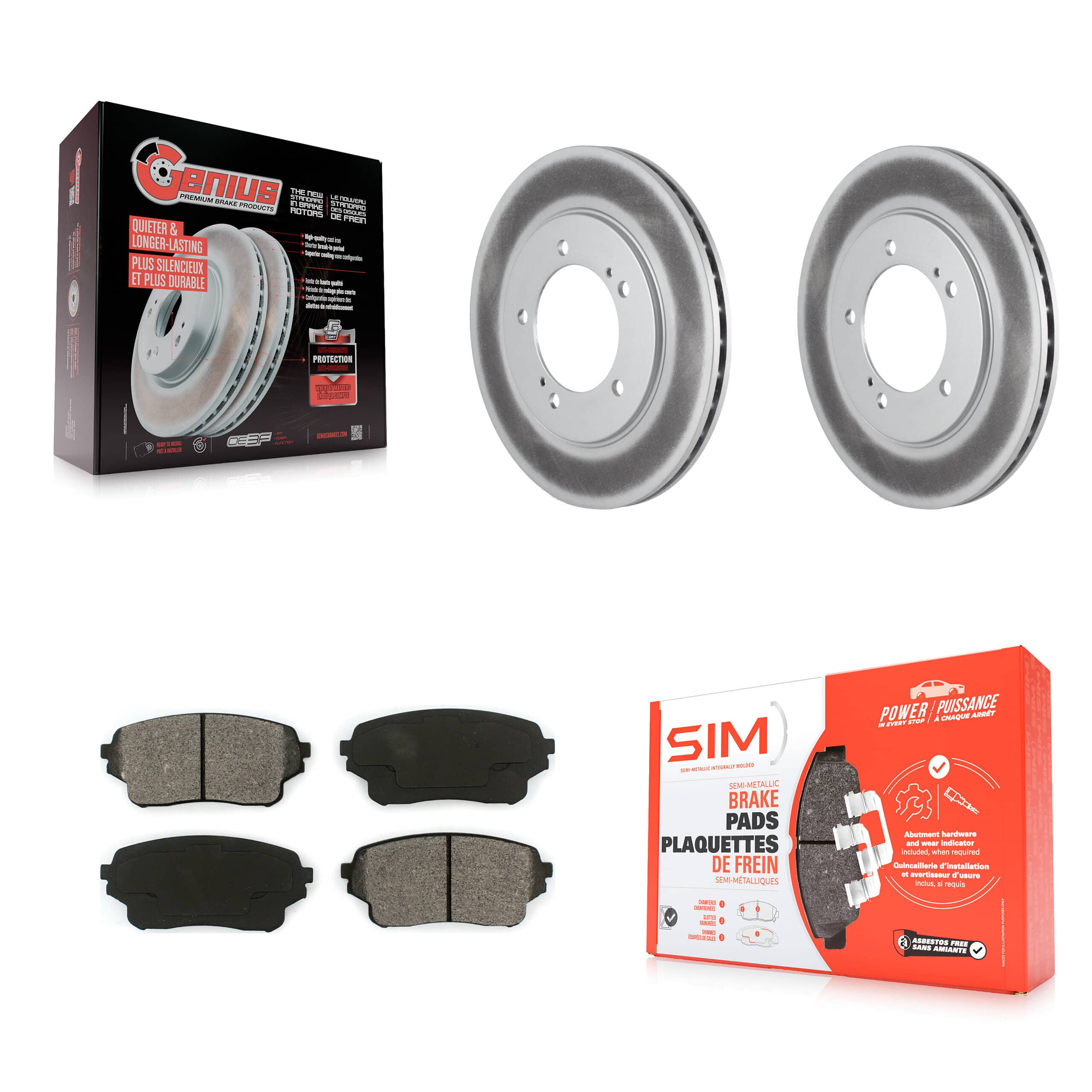 Transit Auto - KGS-100230 - Front Disc Brake Kits