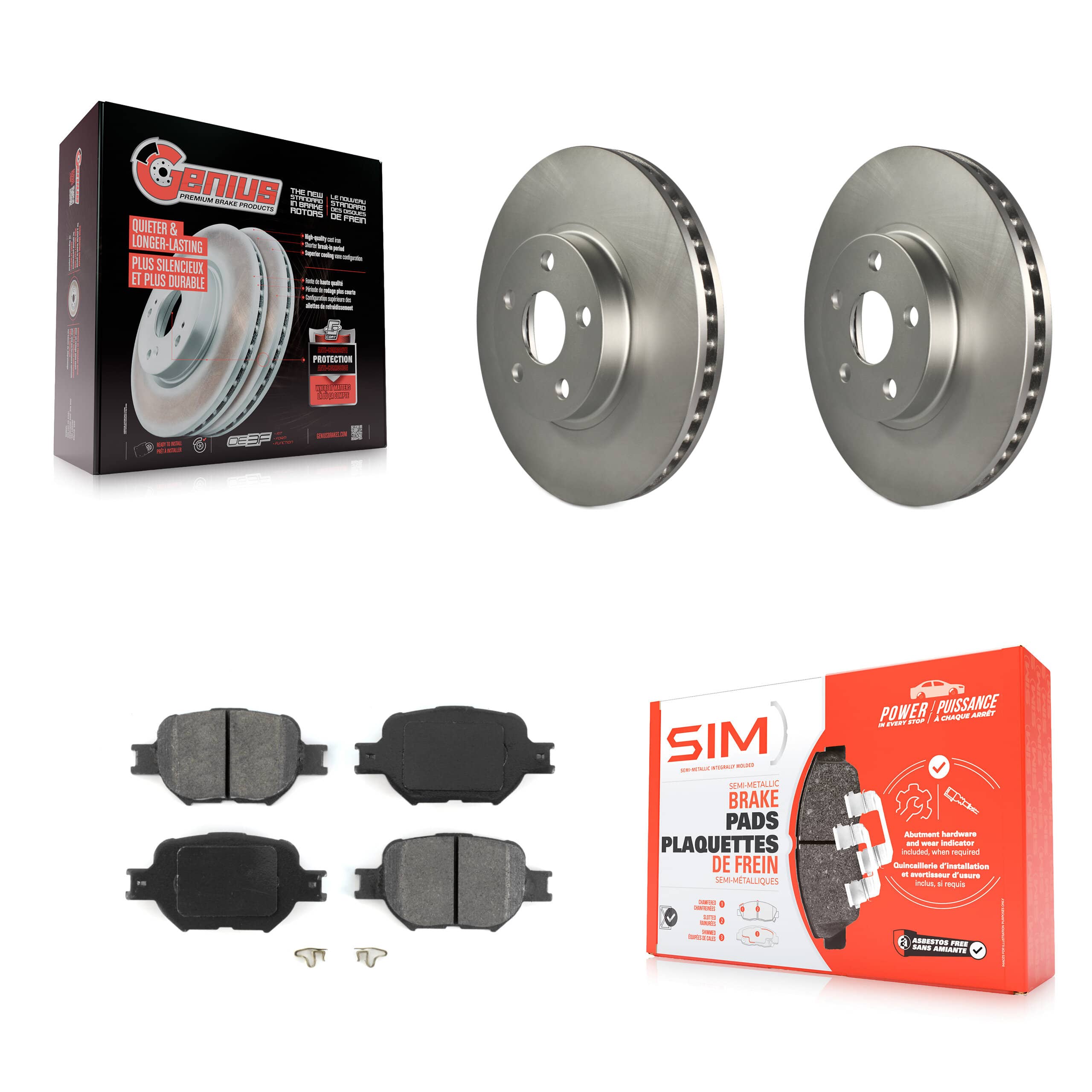 Transit Auto - KGS-100234 - Front Disc Brake Kits