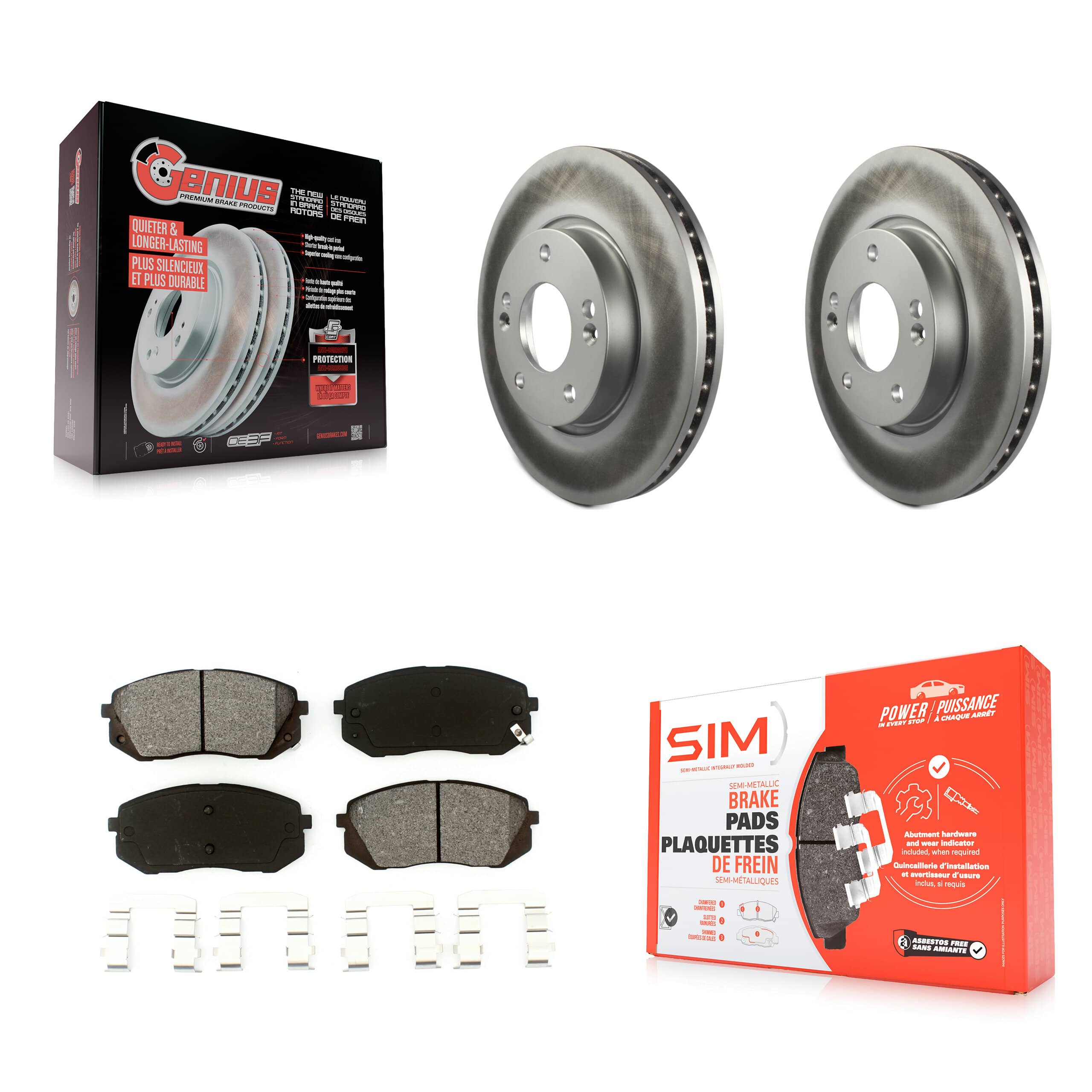 Transit Auto - KGS-100264 - Front Disc Brake Kits