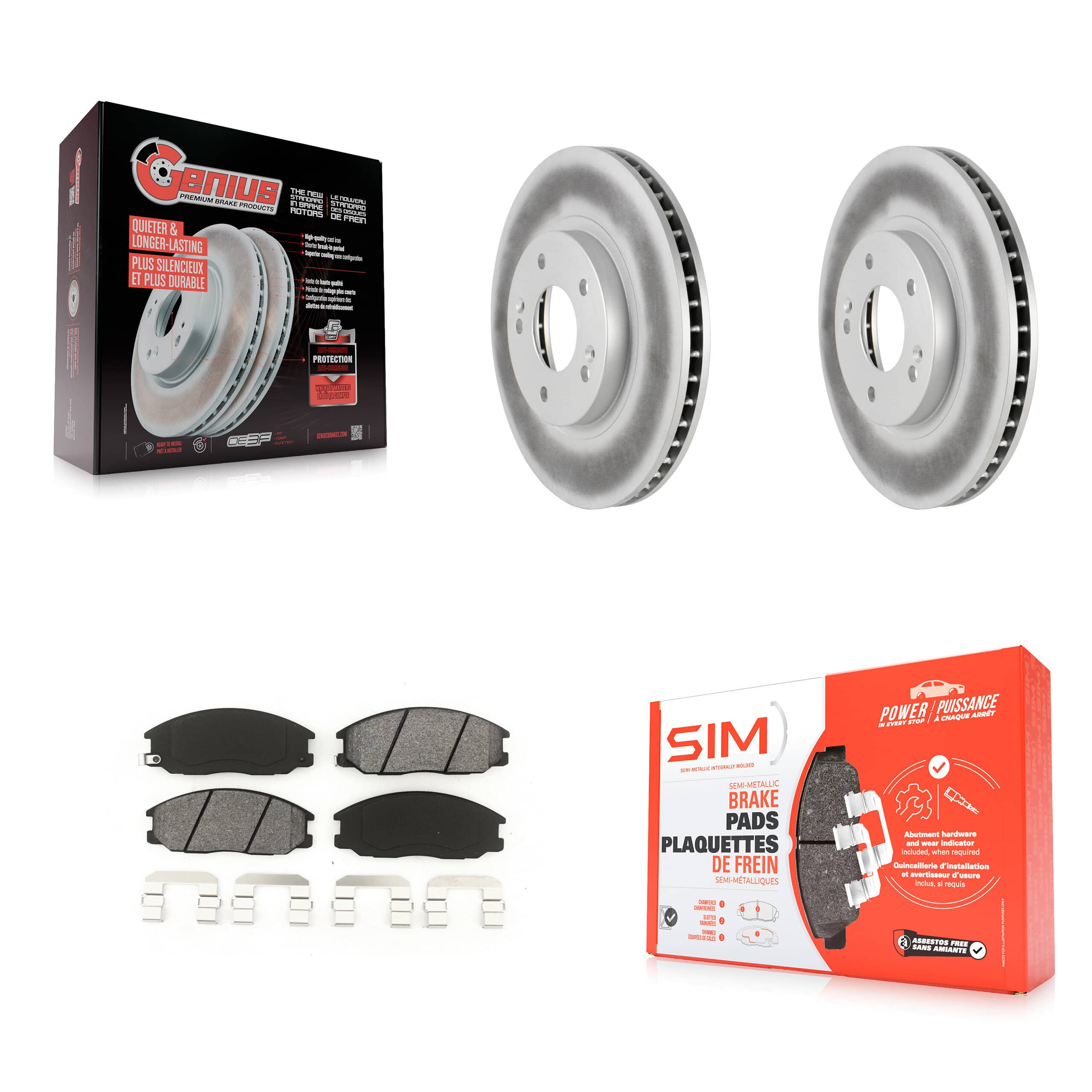 Transit Auto - KGS-100270 - Front Disc Brake Kits