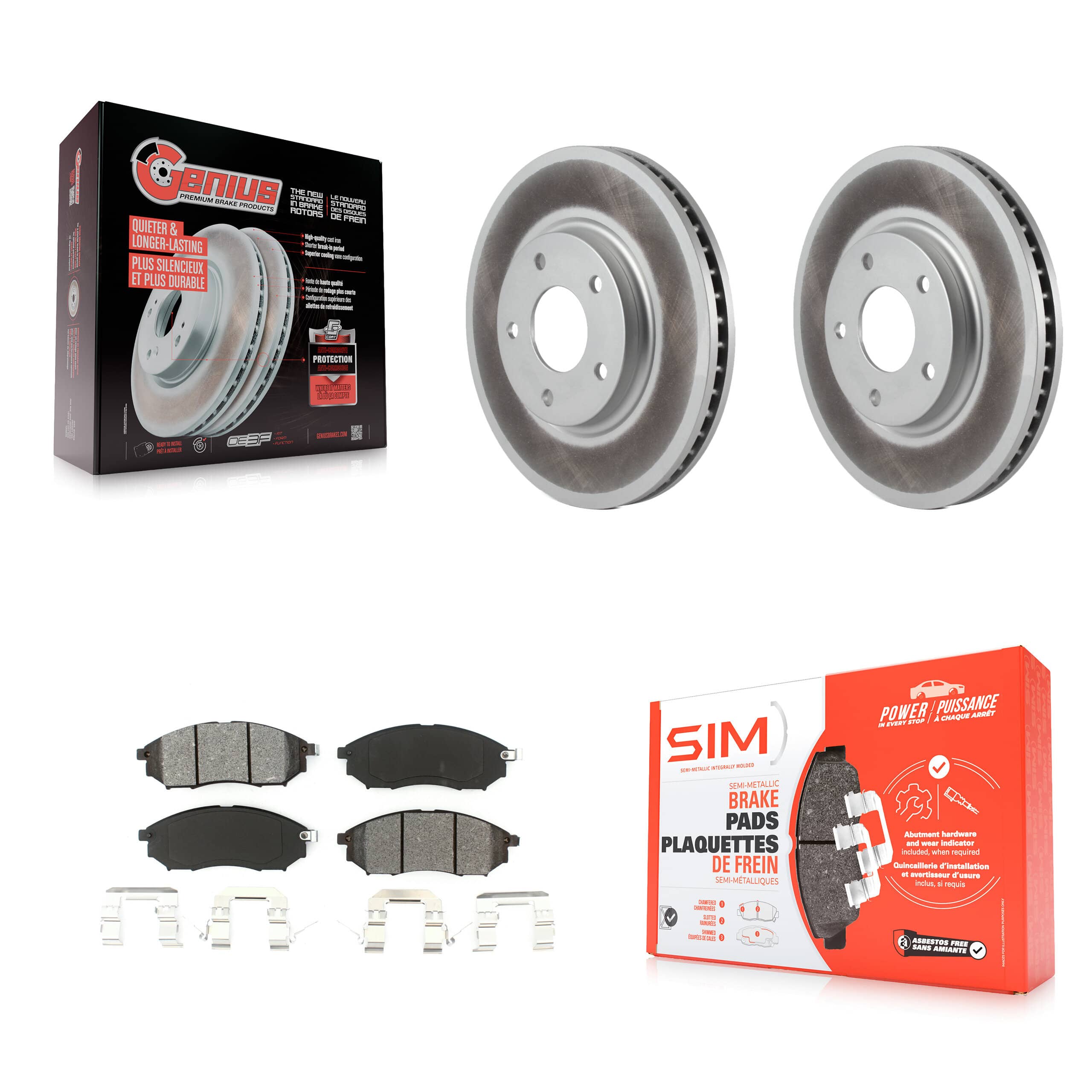 Transit Auto - KGS-100278 - Front Disc Brake Kits