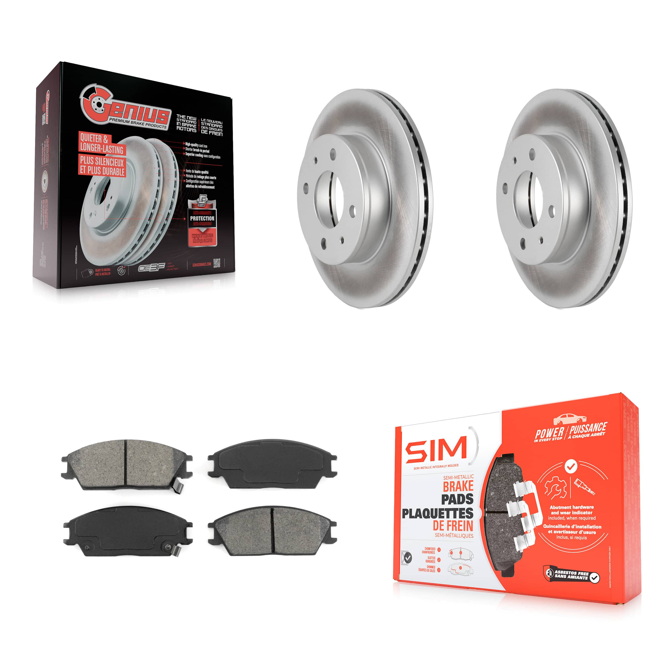 Transit Auto - KGS-100289 - Front Disc Brake Kits