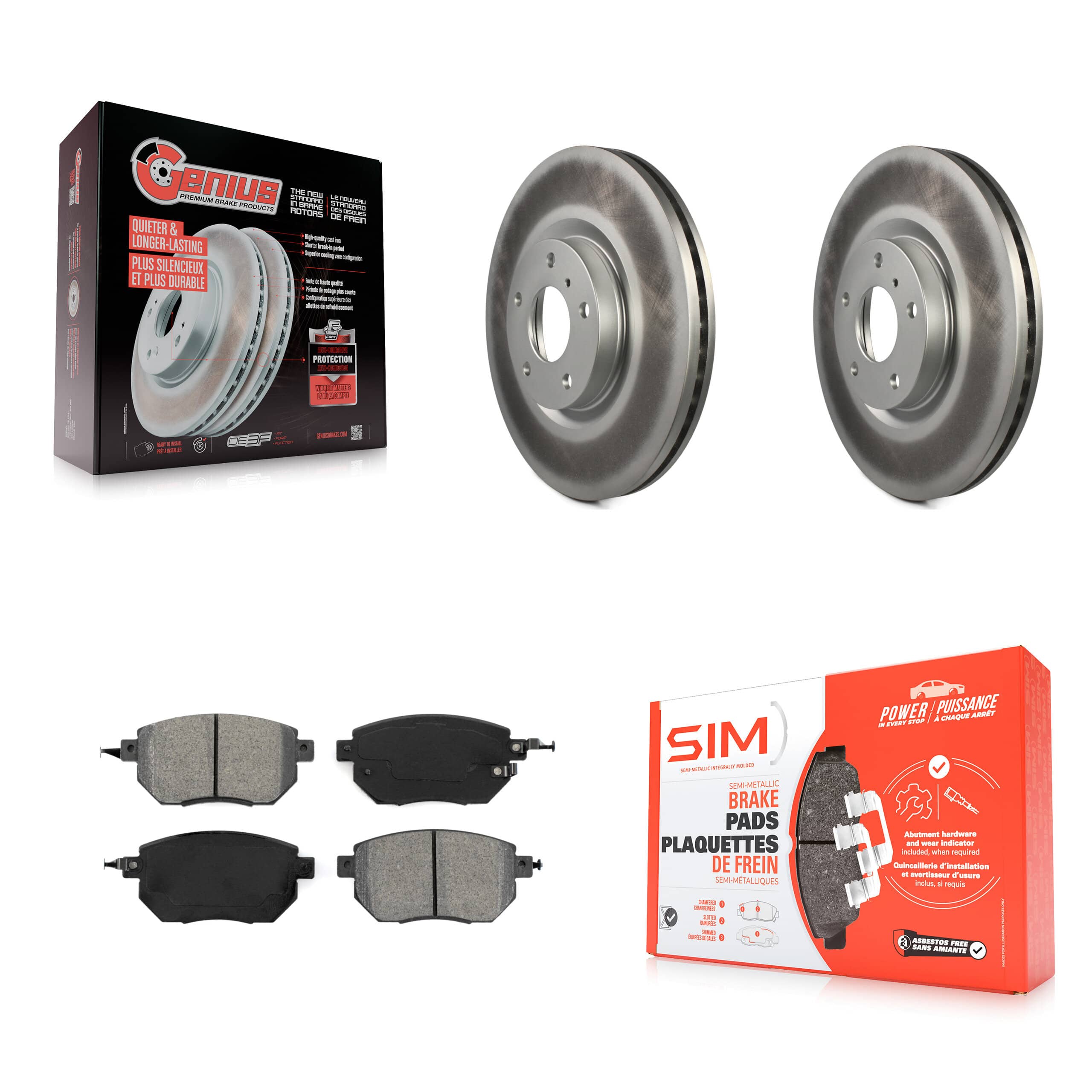 Transit Auto - KGS-100305 - Front Disc Brake Kits