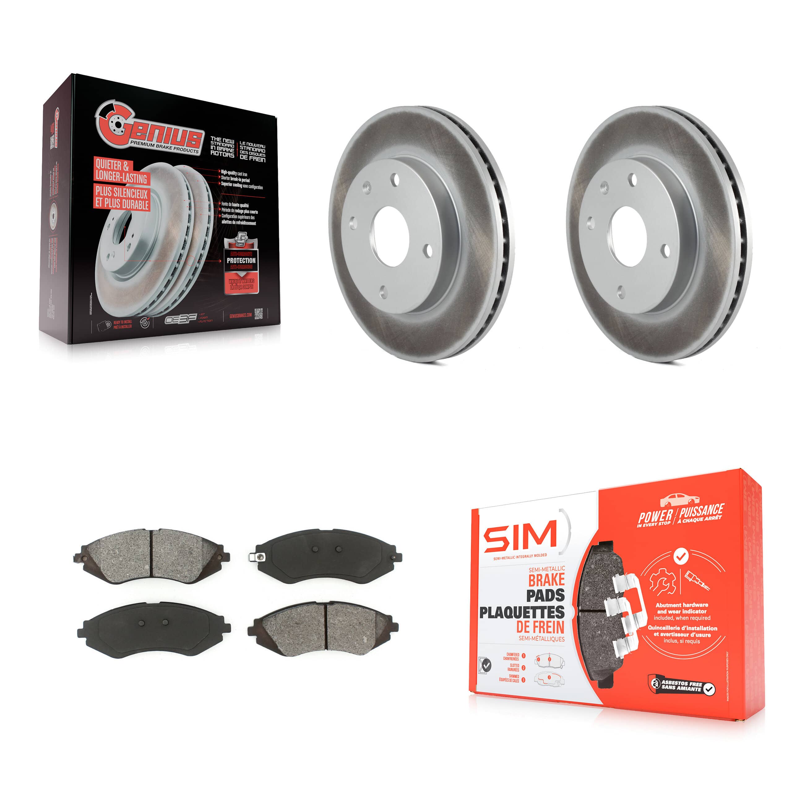 Transit Auto - KGS-100315 - Front Disc Brake Kits