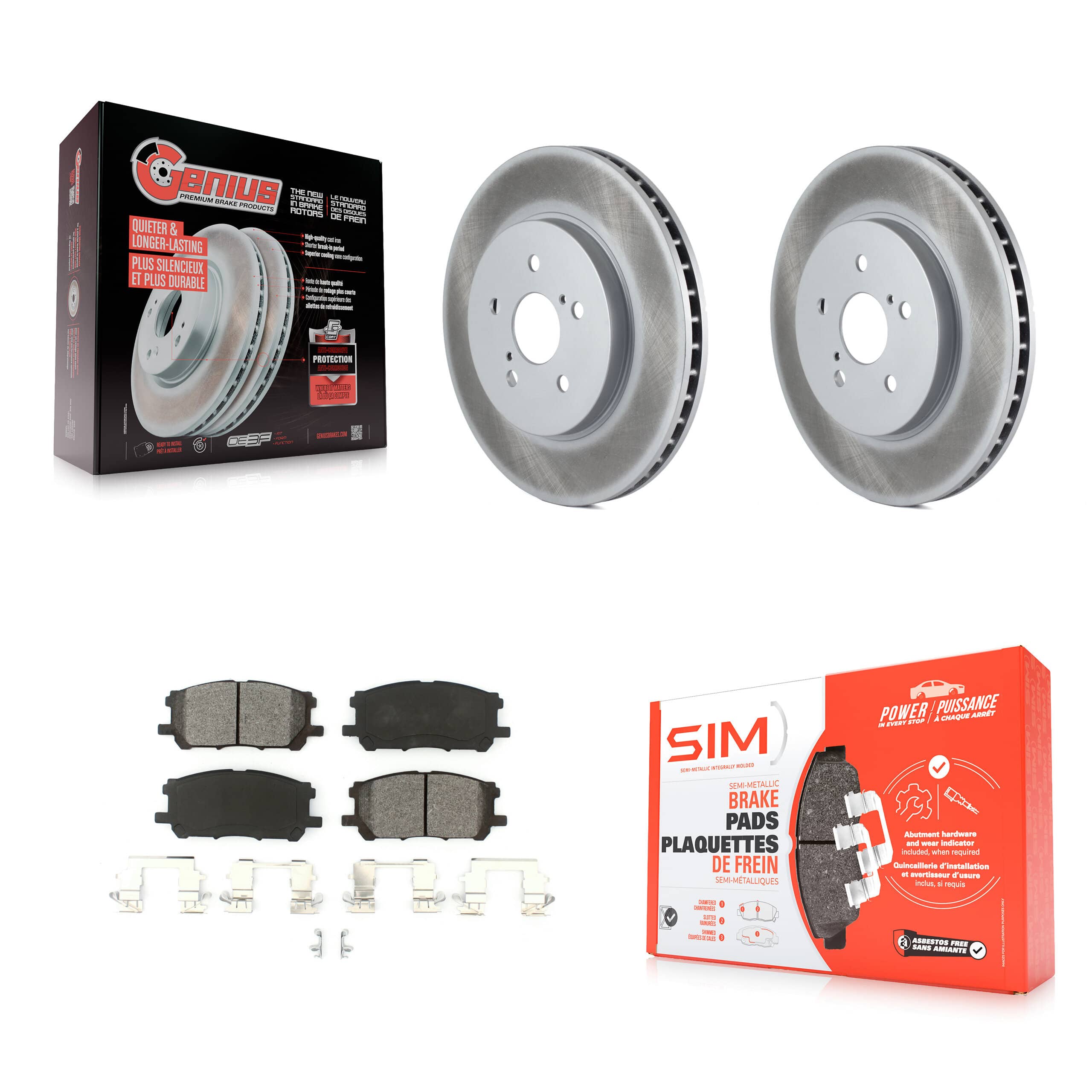 Transit Auto - KGS-100316 - Front Disc Brake Kits