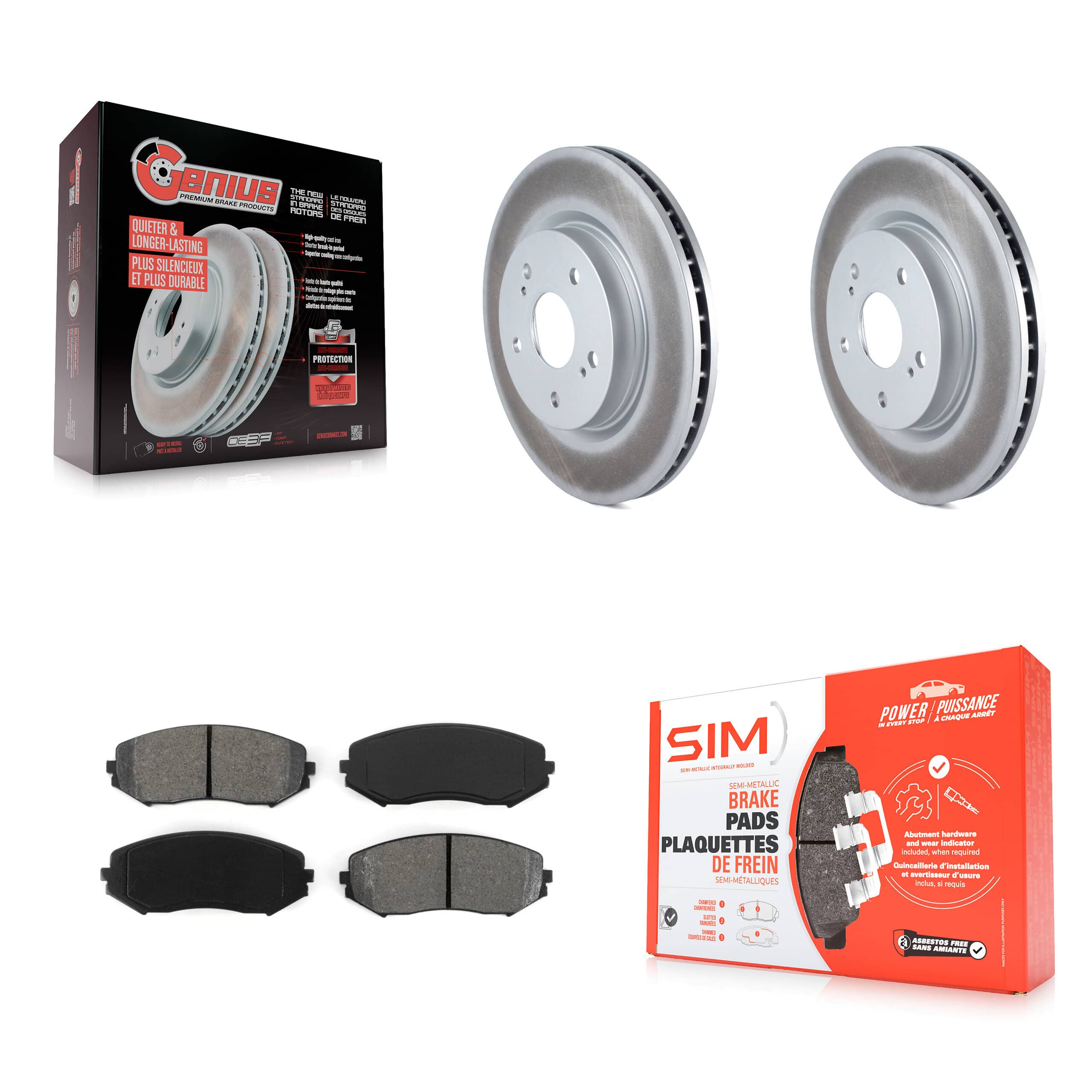 Transit Auto - KGS-100365 - Front Disc Brake Kits