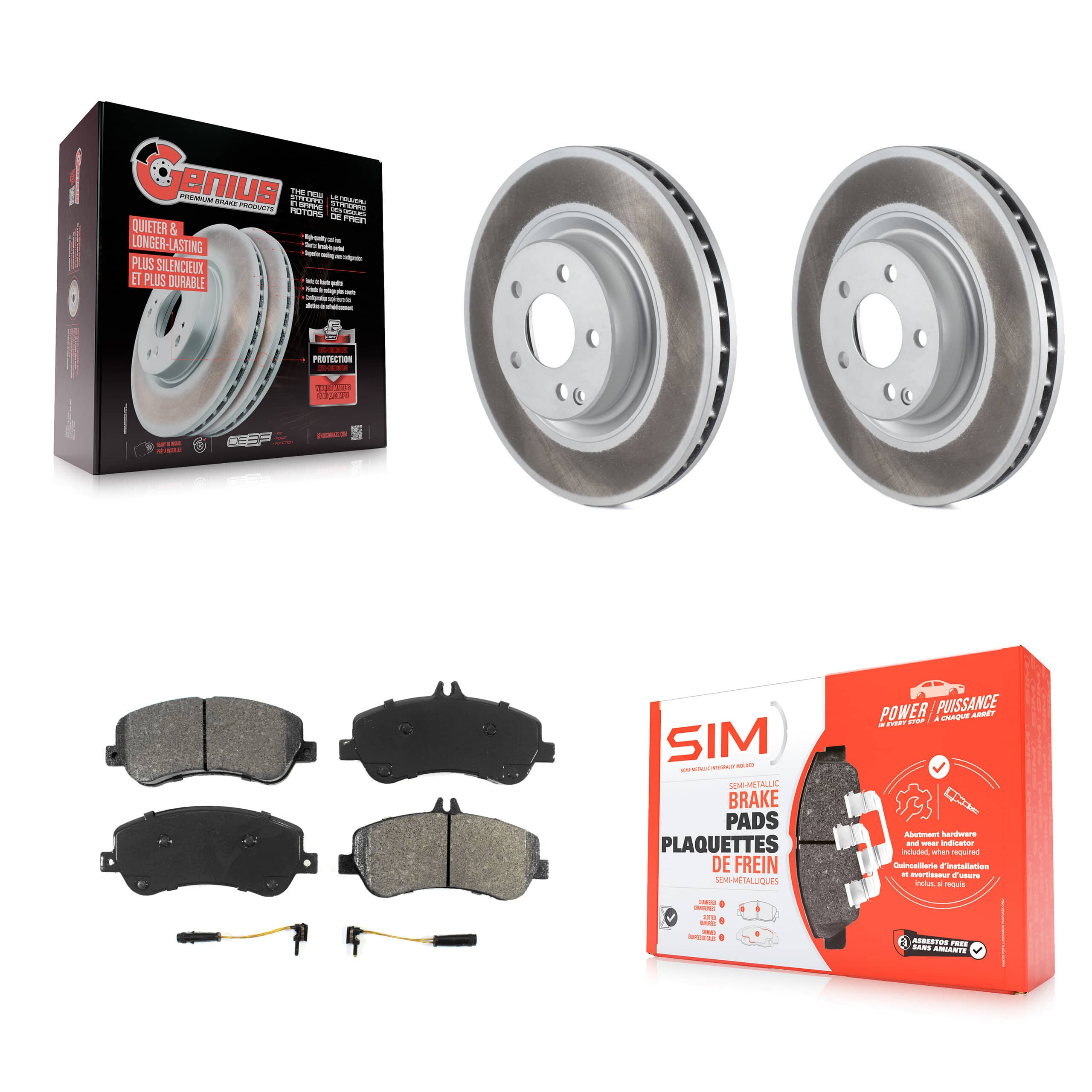Transit Auto - KGS-100373 - Front Disc Brake Kits