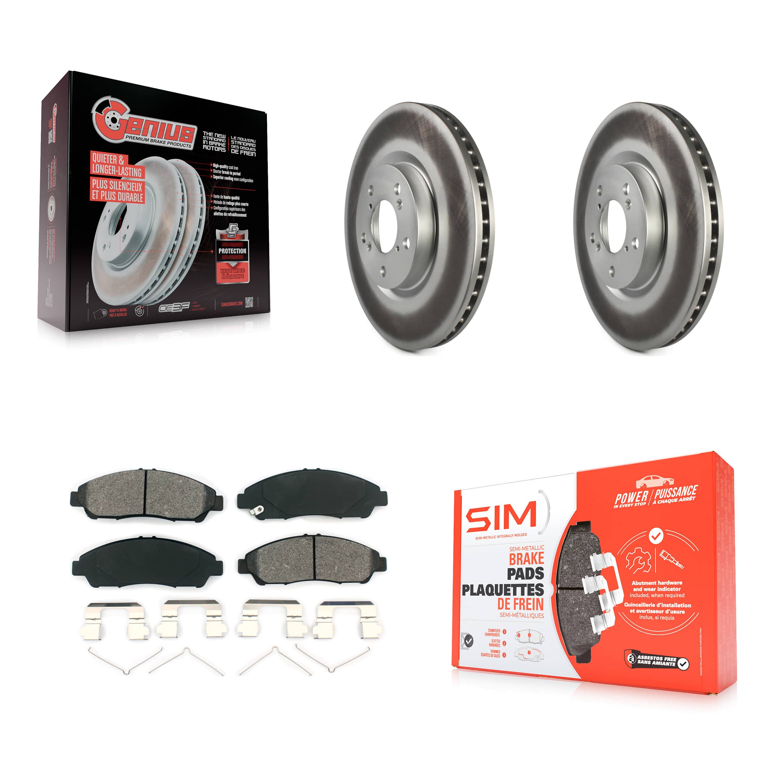 Transit Auto - KGS-100381 - Front Disc Brake Kits