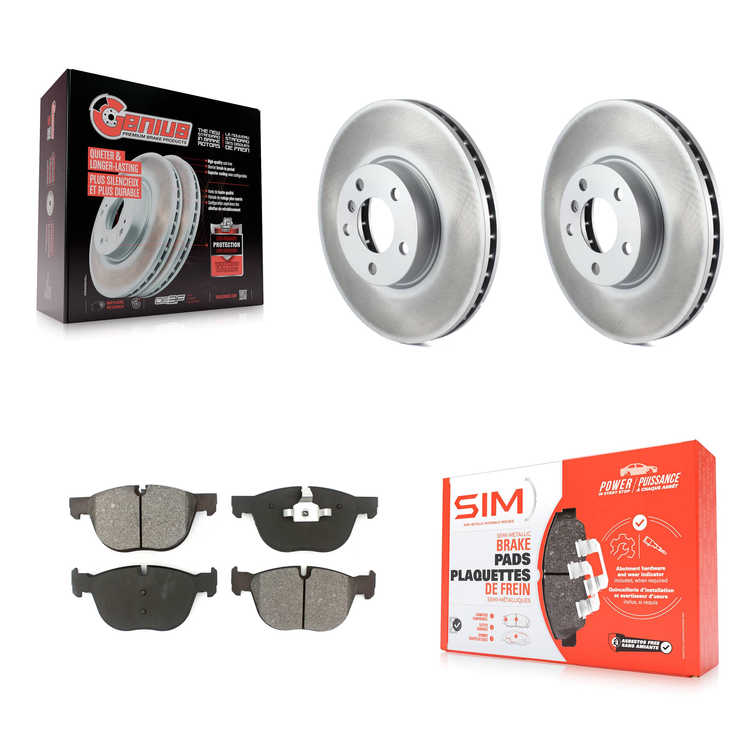 Transit Auto - KGS-100387 - Front Disc Brake Kits
