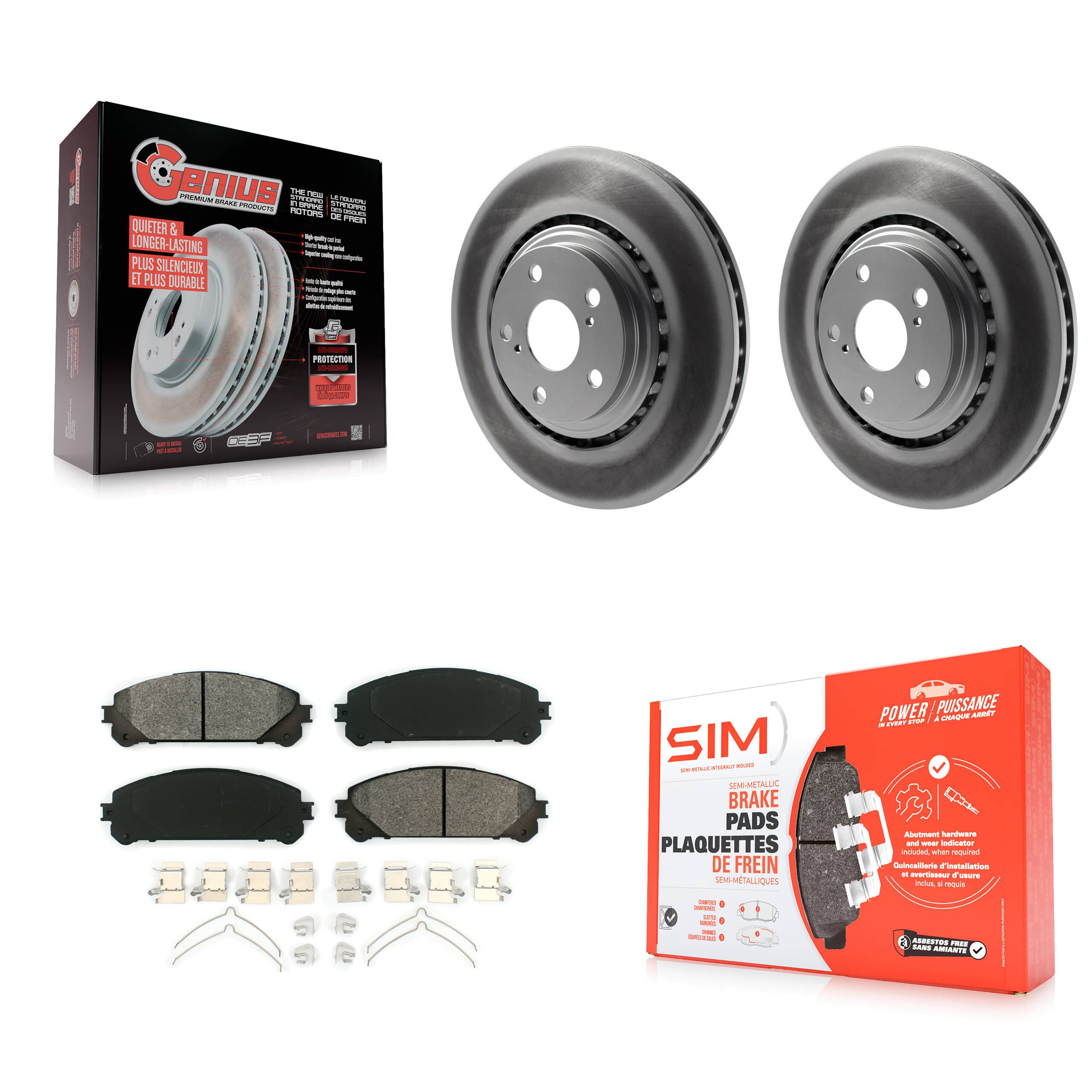 Transit Auto - KGS-100399 - Front Disc Brake Kits