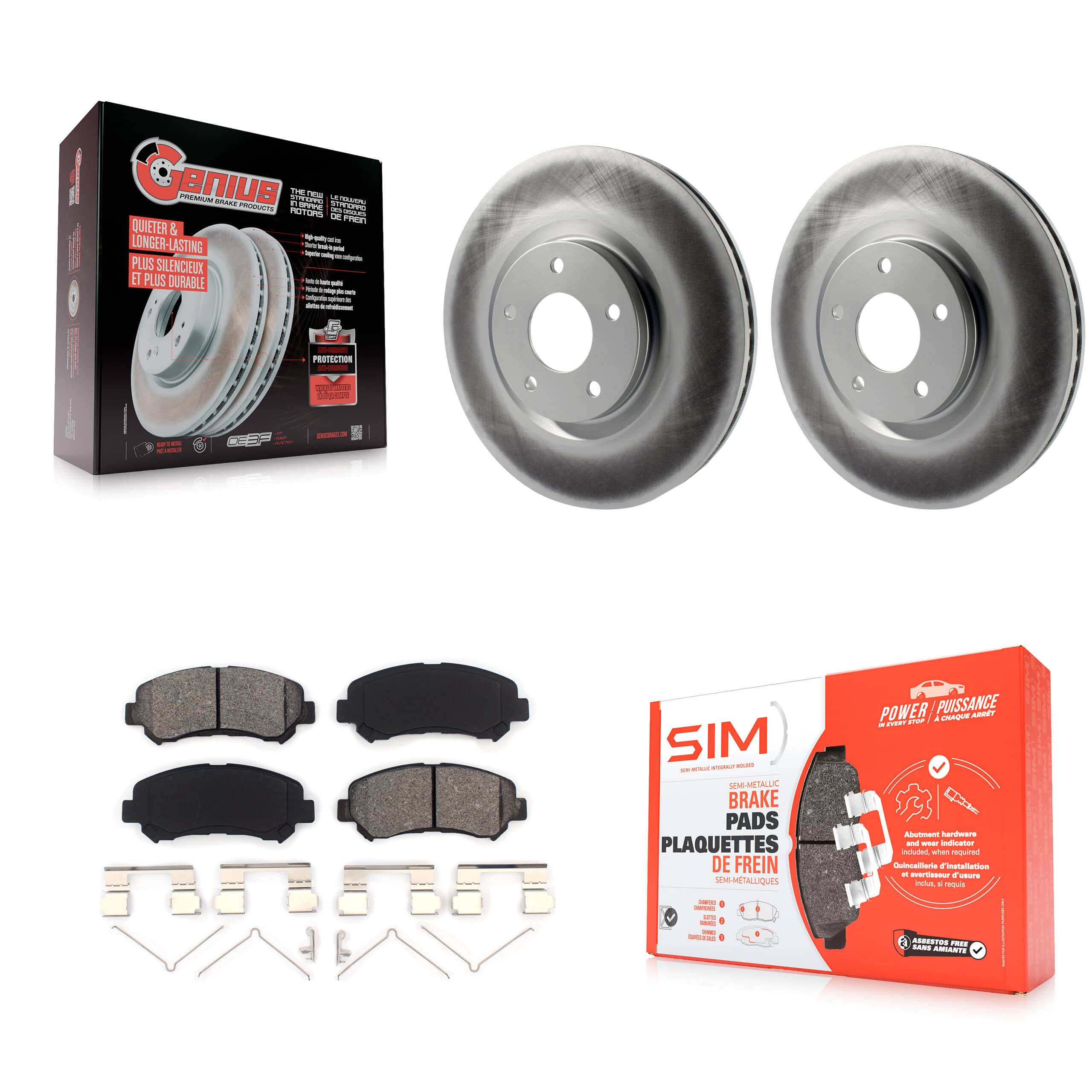 Transit Auto - KGS-100402 - Front Disc Brake Kits