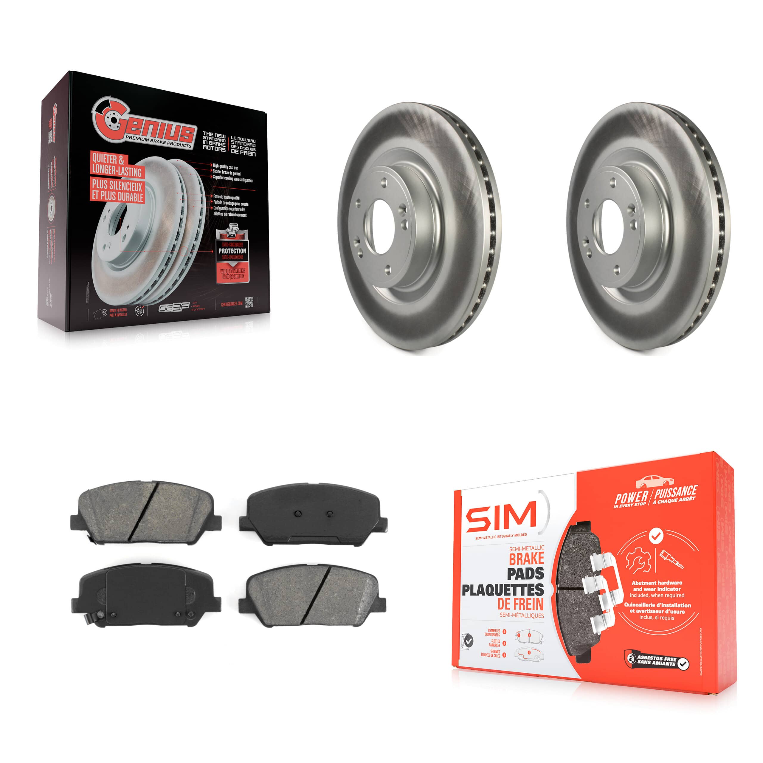 Transit Auto - KGS-100432 - Front Disc Brake Kits