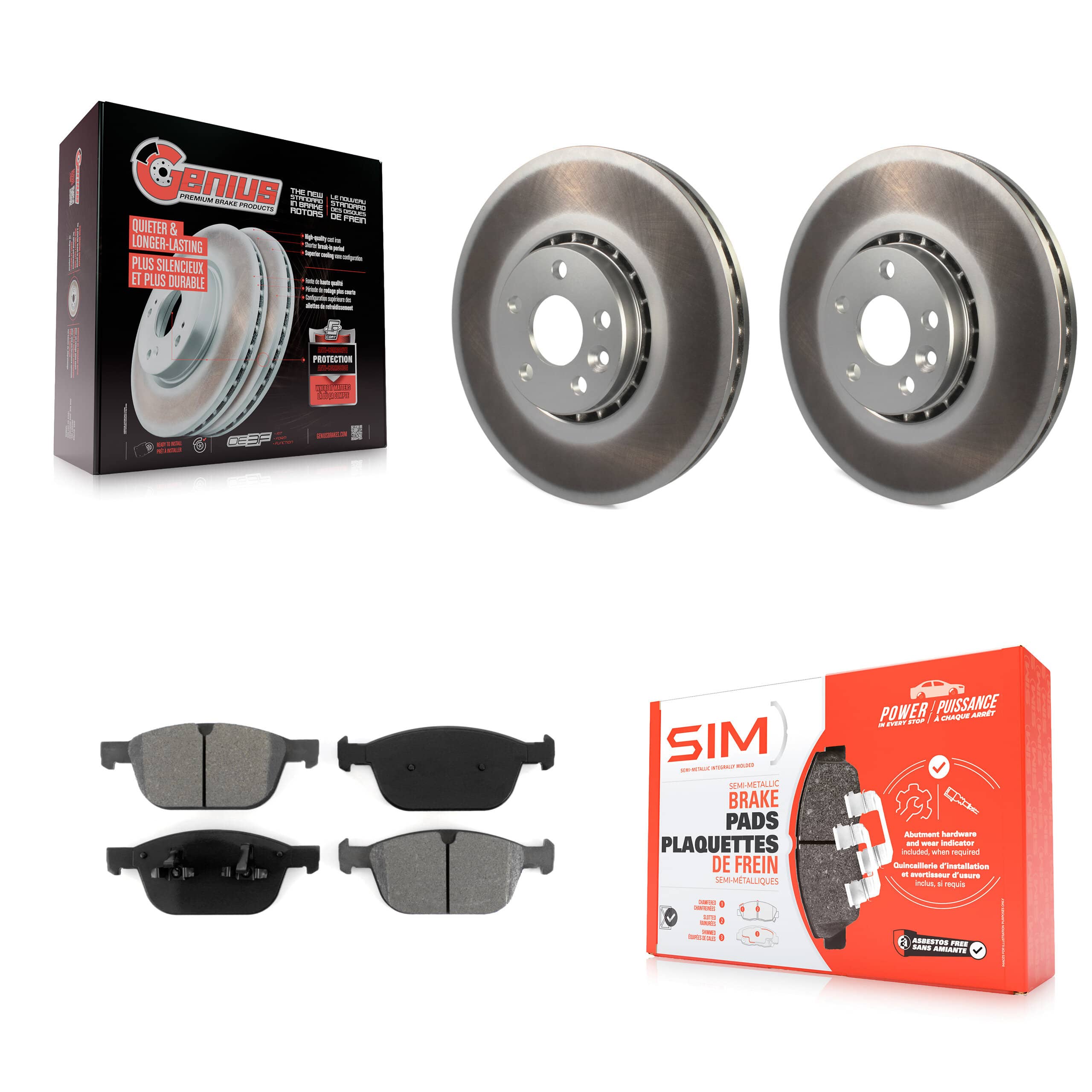 Transit Auto - KGS-100433 - Front Disc Brake Kits