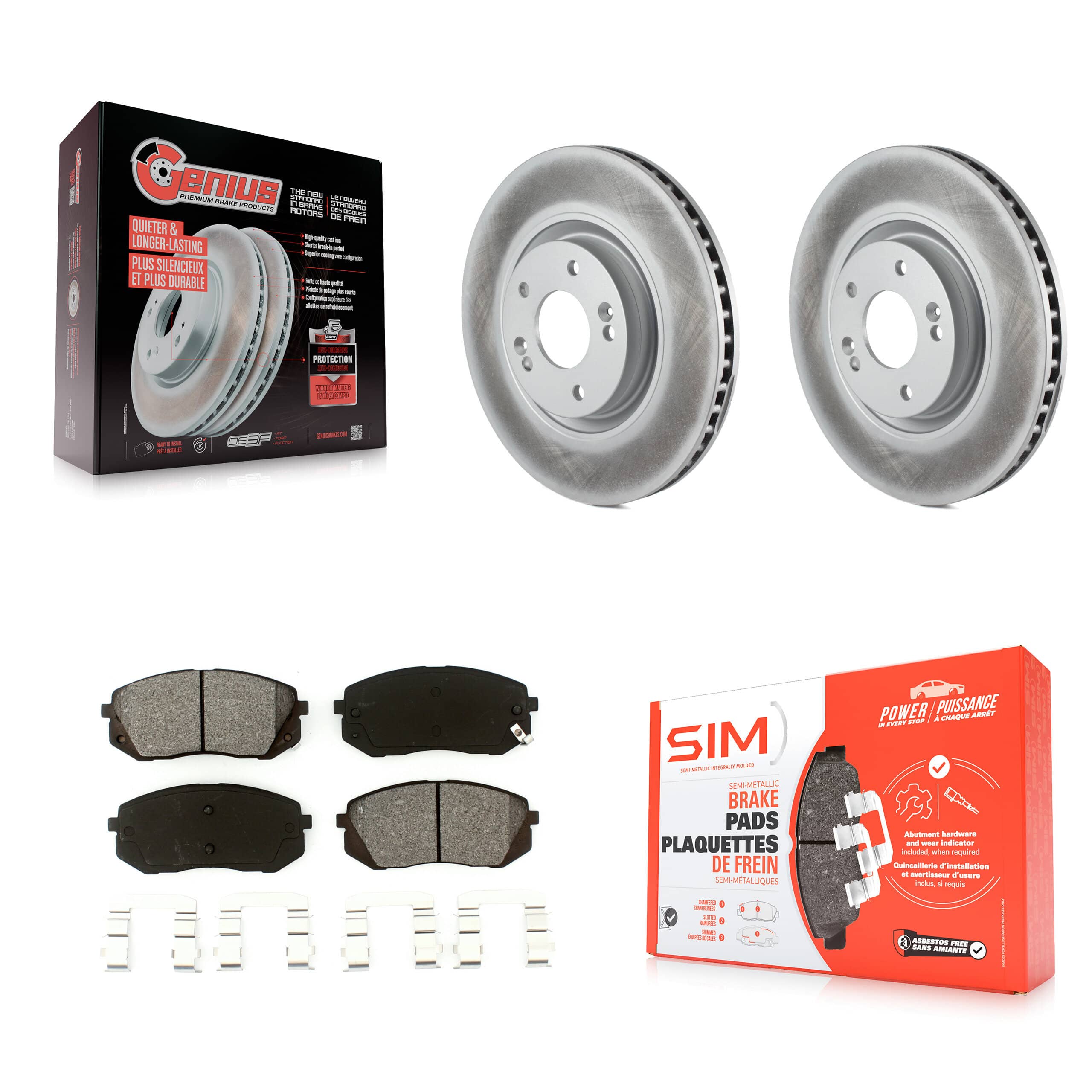 Transit Auto - KGS-100453 - Front Disc Brake Kits