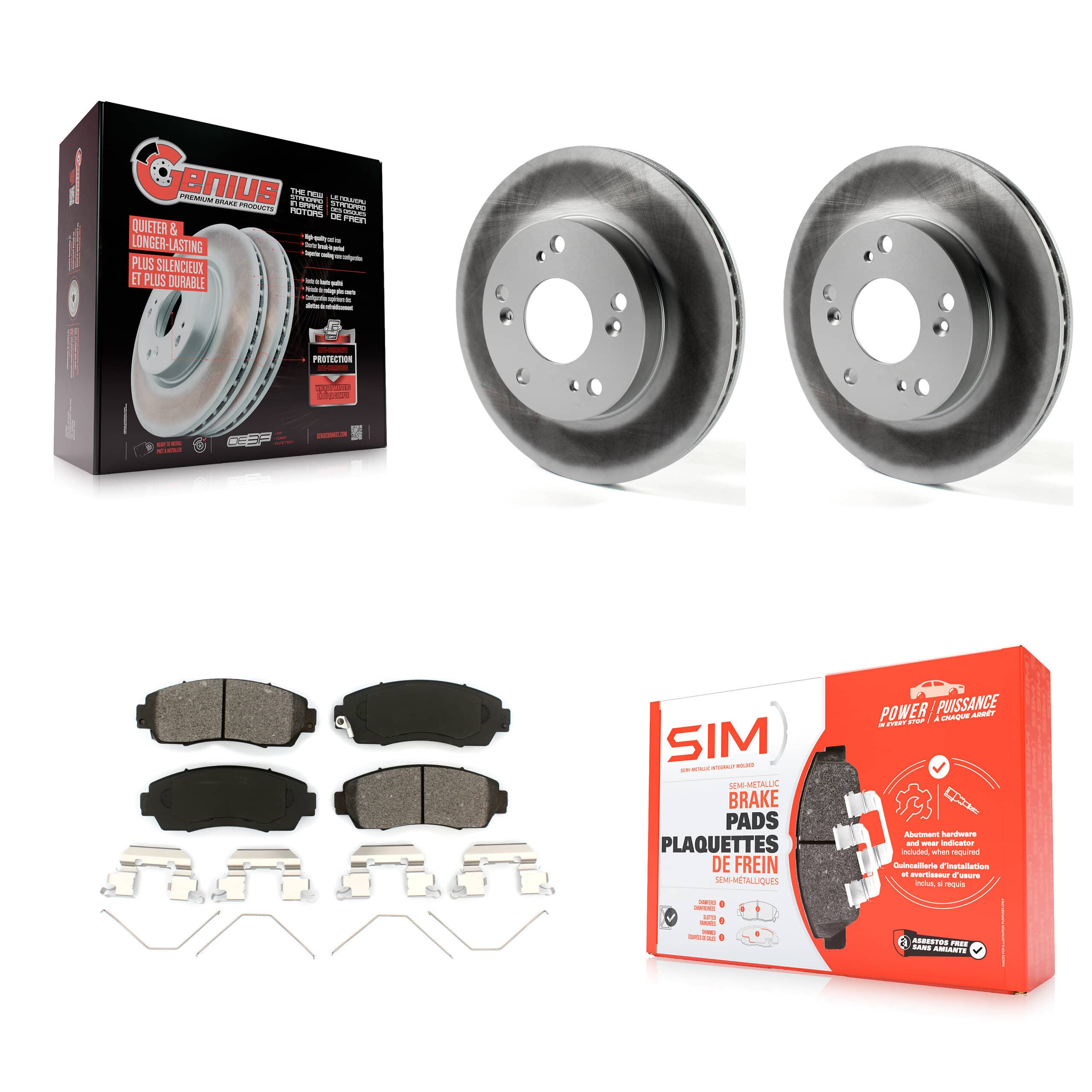 Transit Auto - KGS-100463 - Front Disc Brake Kits