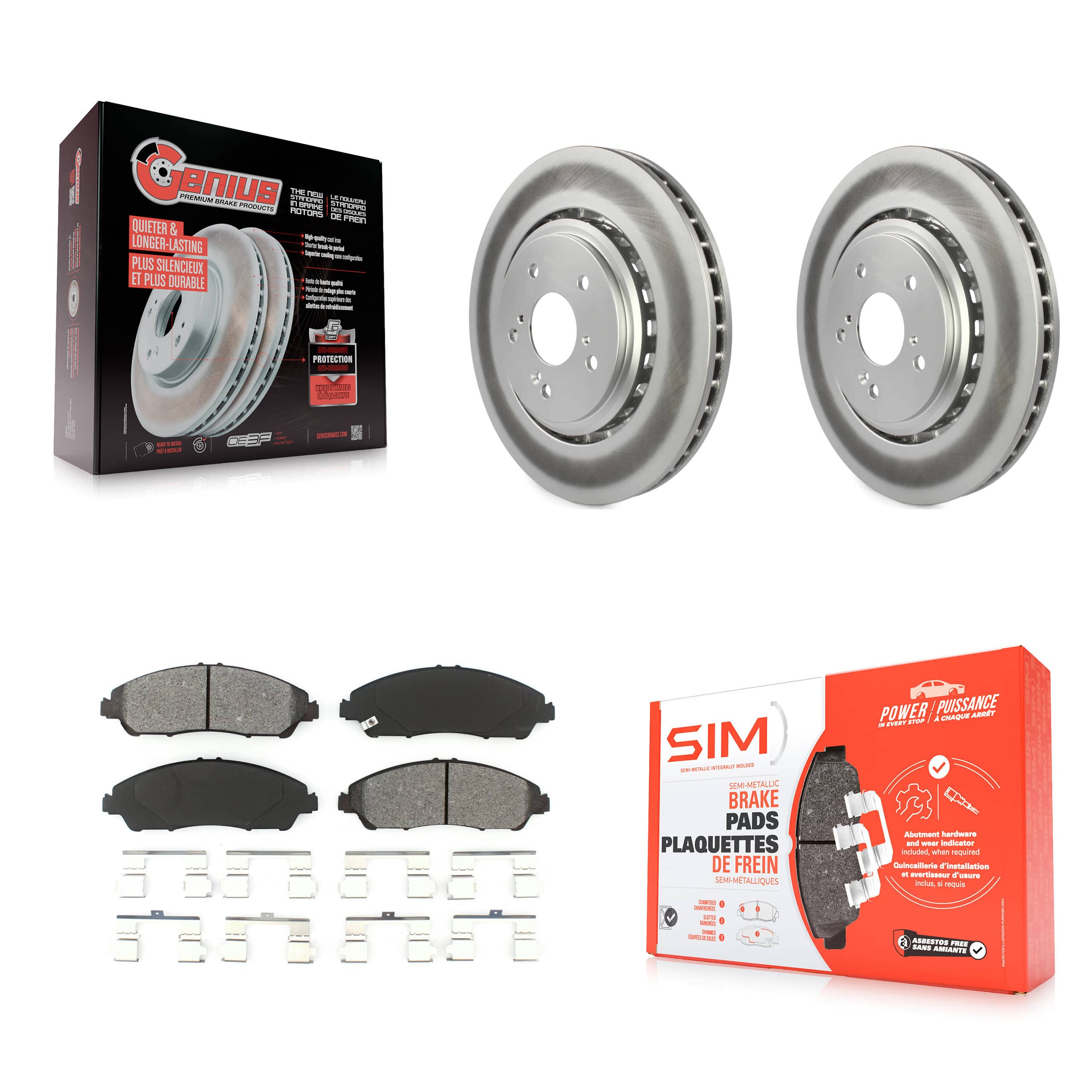 Transit Auto - KGS-100489 - Front Disc Brake Kits