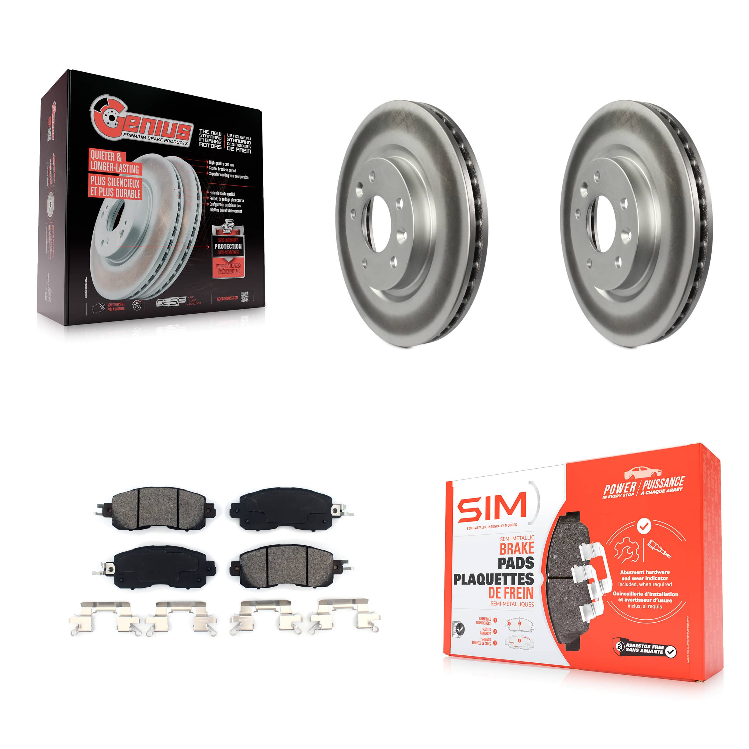 Transit Auto - KGS-100500 - Front Disc Brake Kits