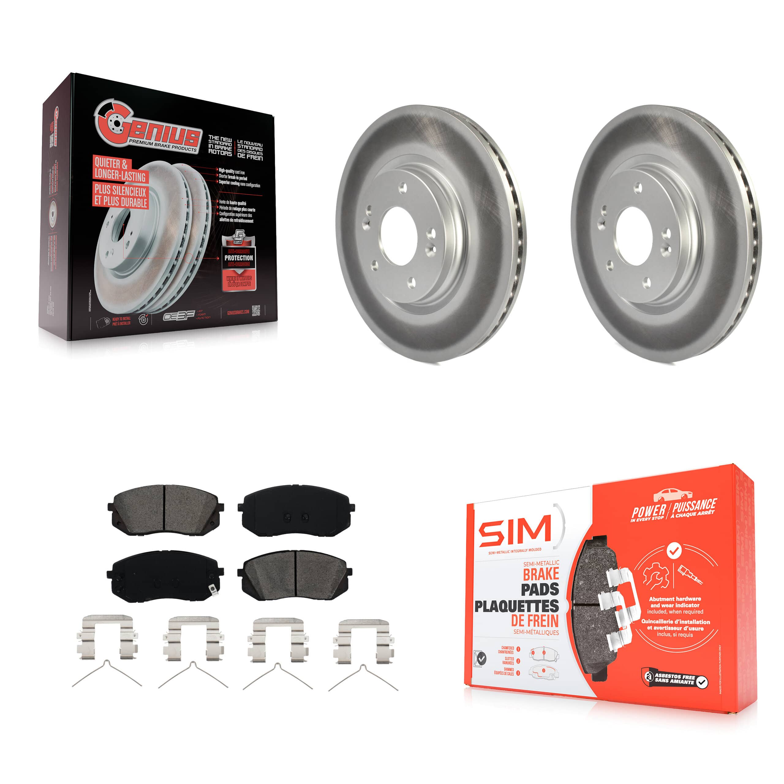Transit Auto - KGS-100508 - Front Disc Brake Kits