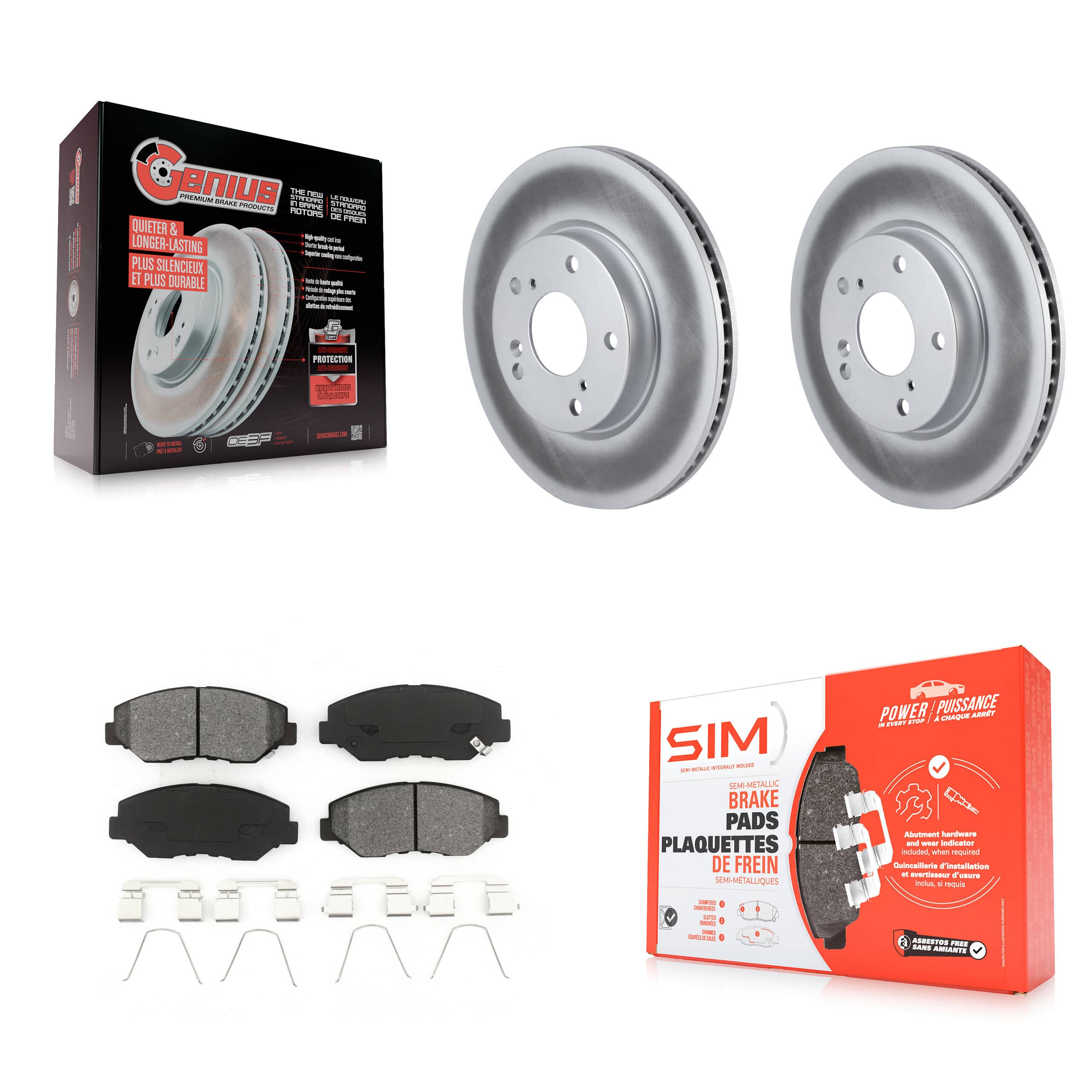 Transit Auto - KGS-100510 - Front Disc Brake Kits