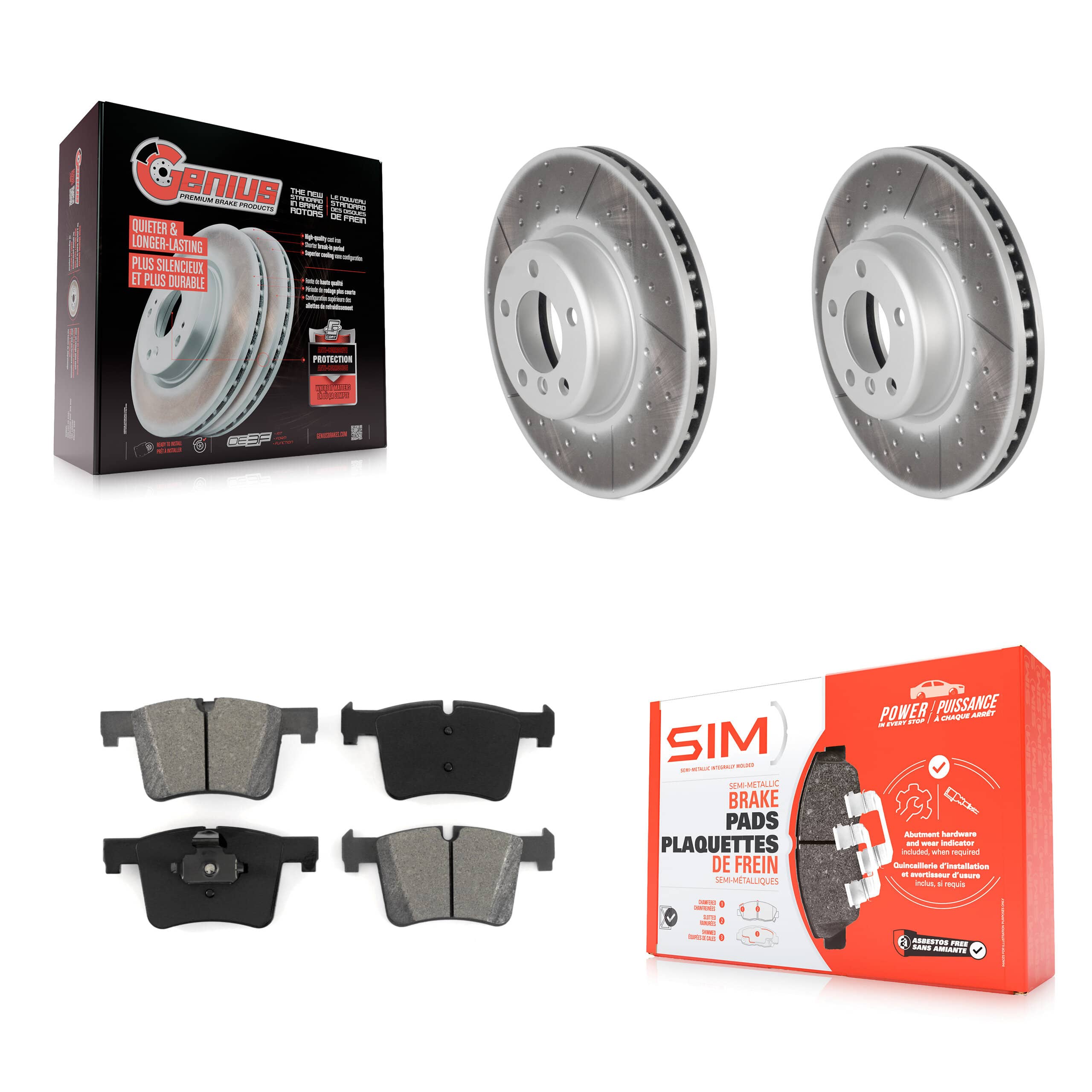 Transit Auto - KGS-100513 - Front Disc Brake Kits