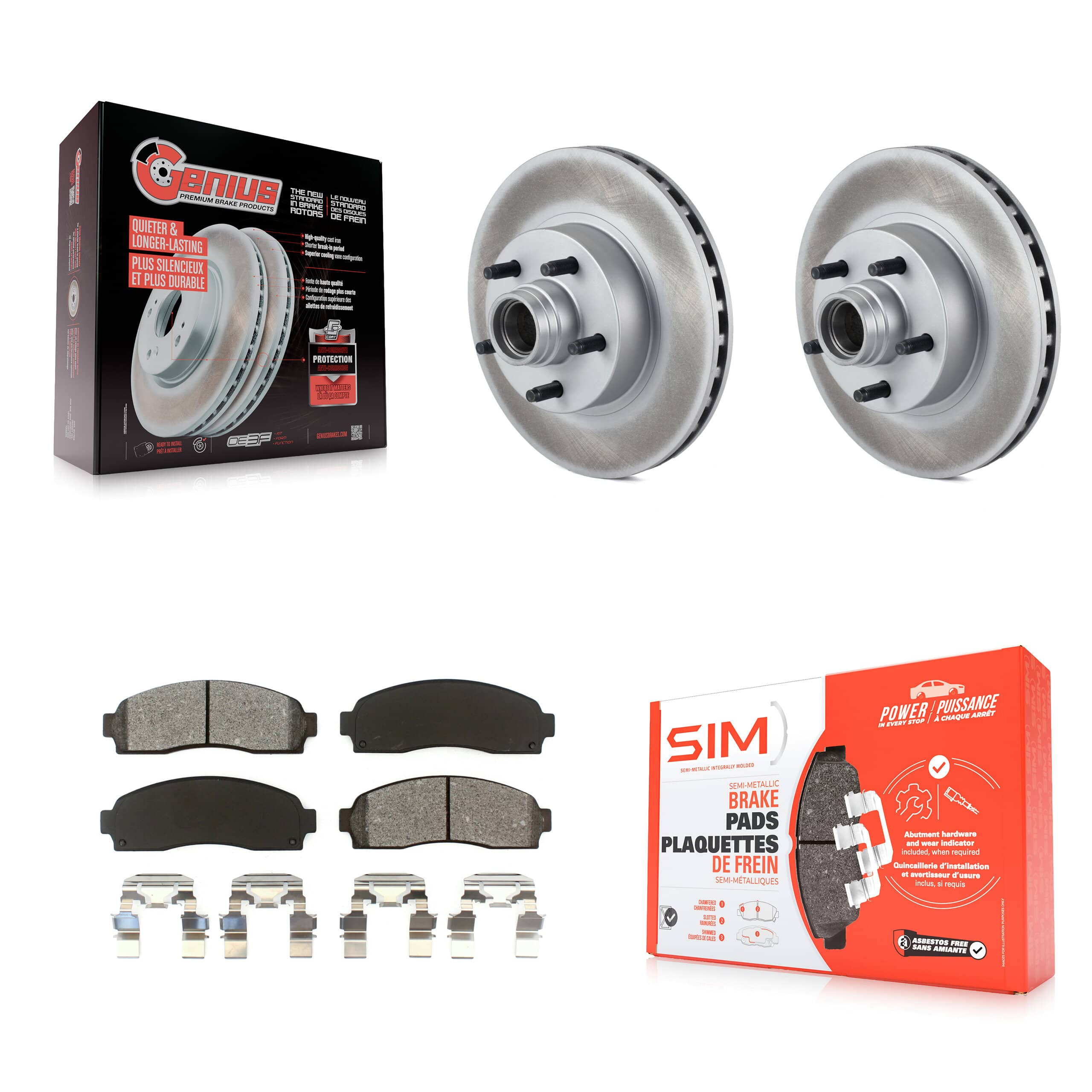 Transit Auto - KGS-100523 - Front Disc Brake Kits
