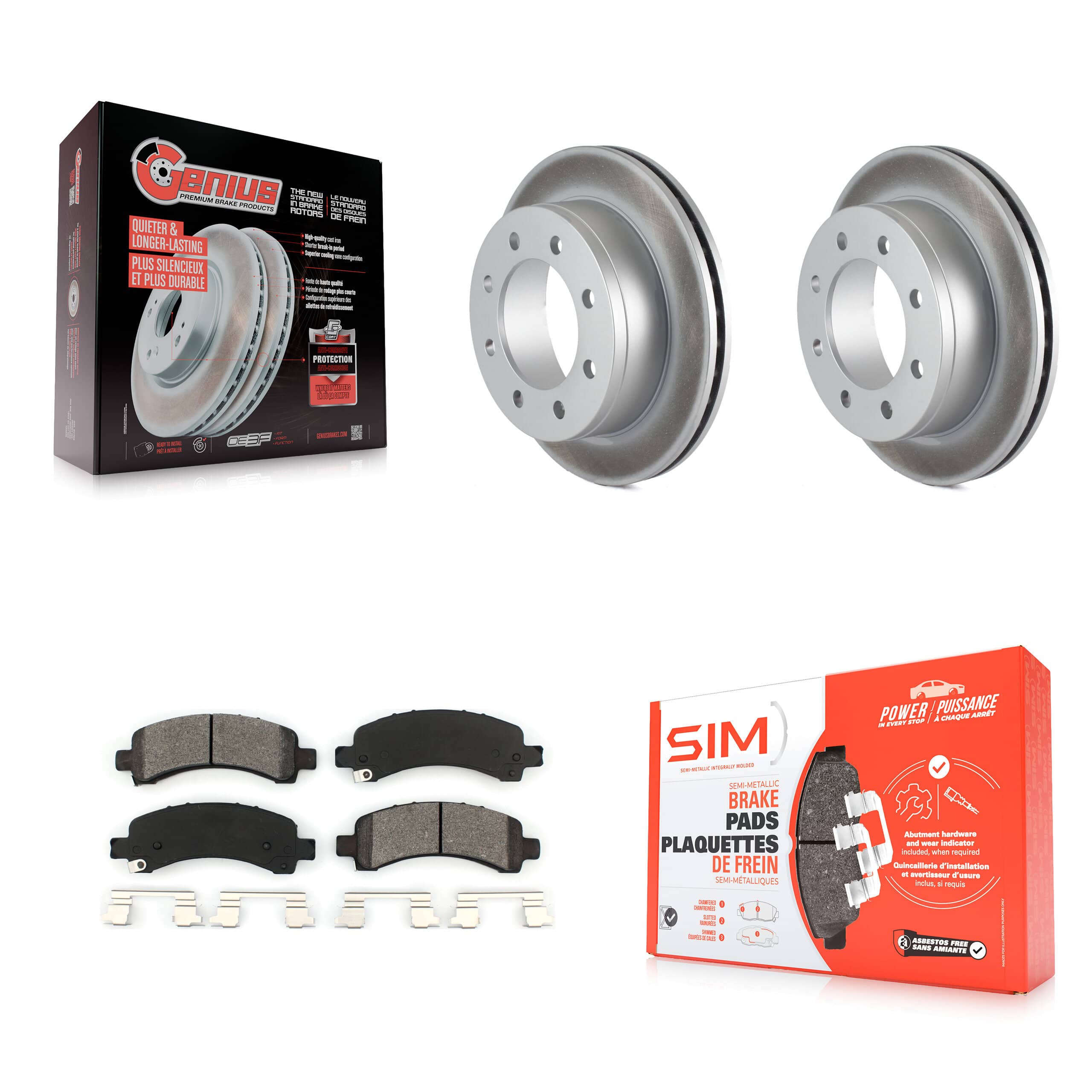 Transit Auto - KGS-101128 - Rear Disc Brake Kits